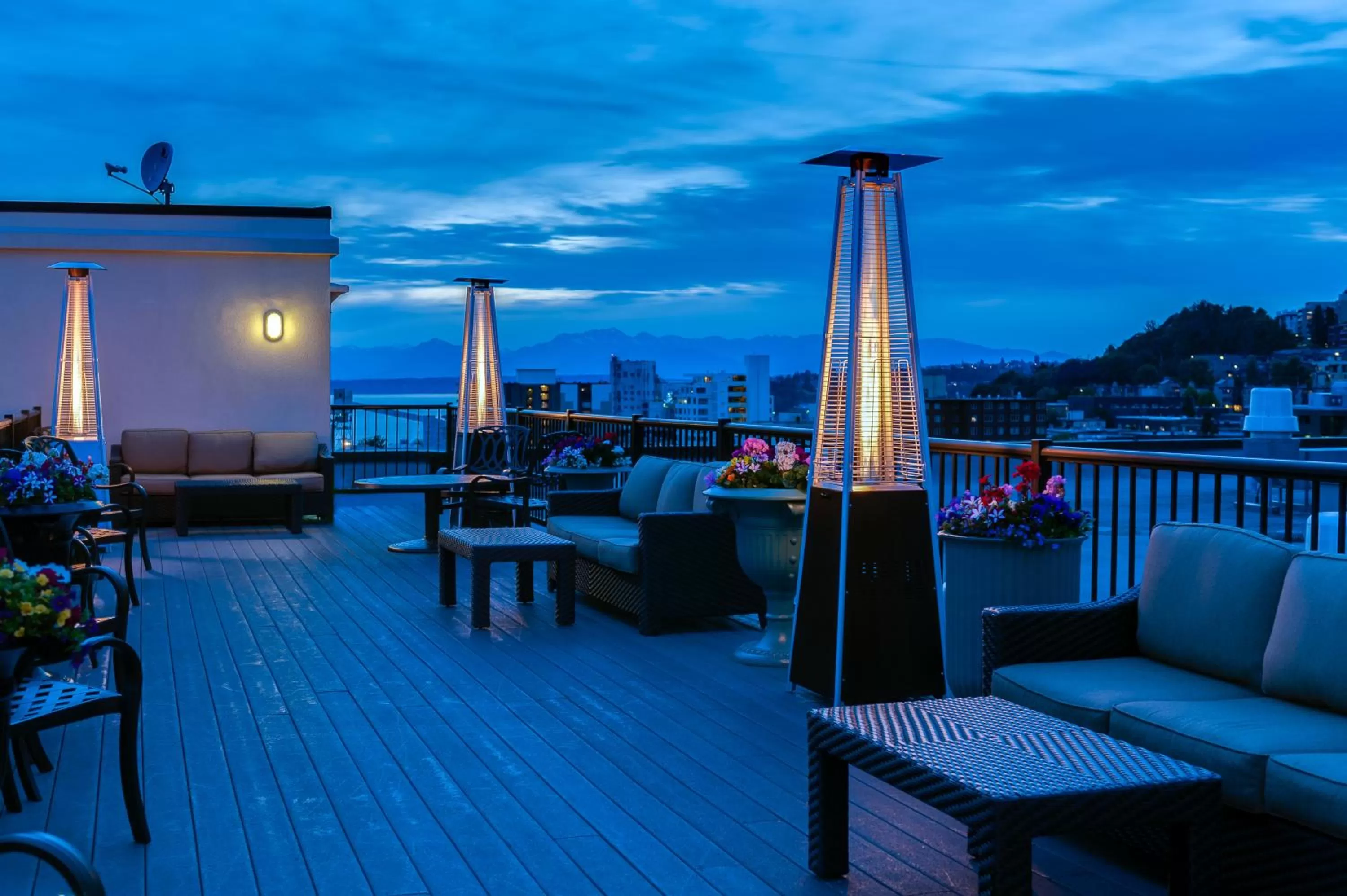 Mountain view in The Mediterranean Inn