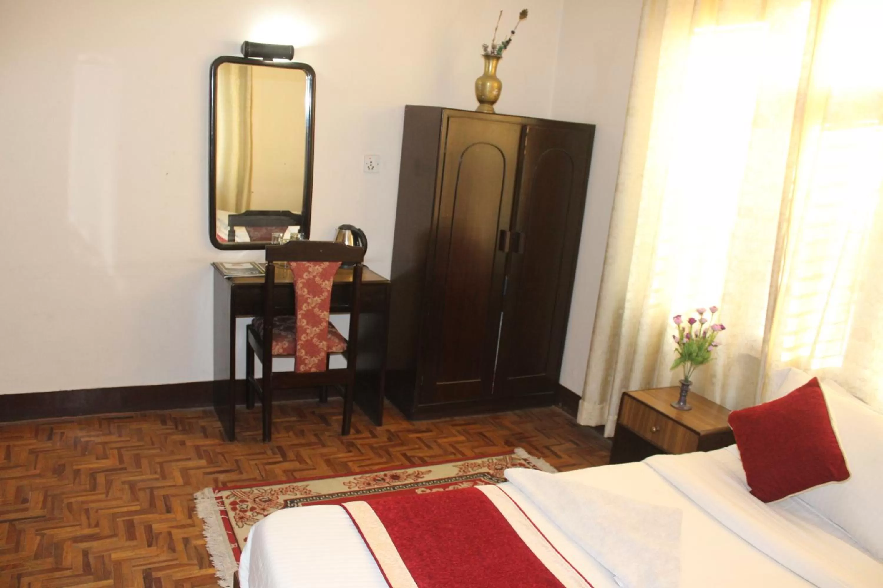 Bed in KATHMANDU NOMAD HOTEL