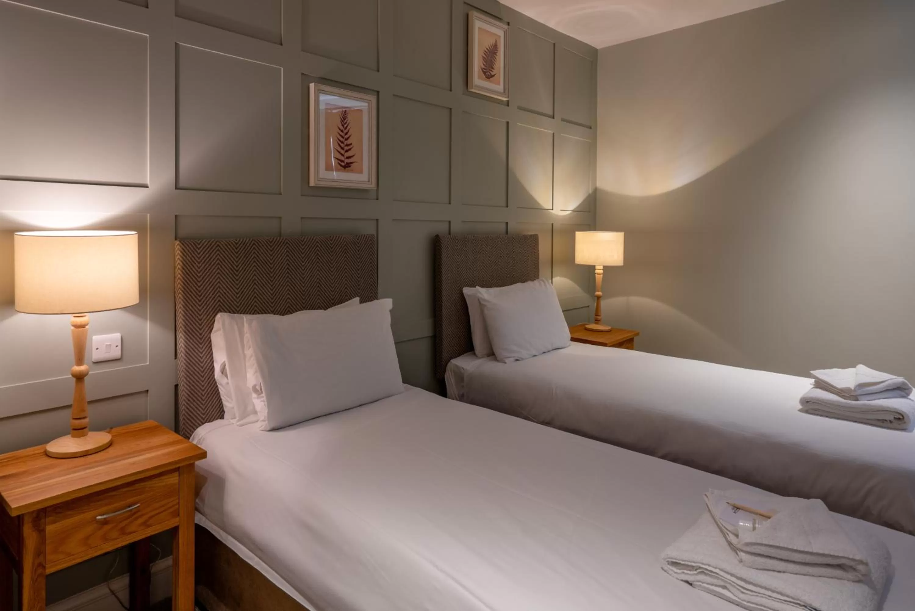 Bed in The Kings Arms Hotel