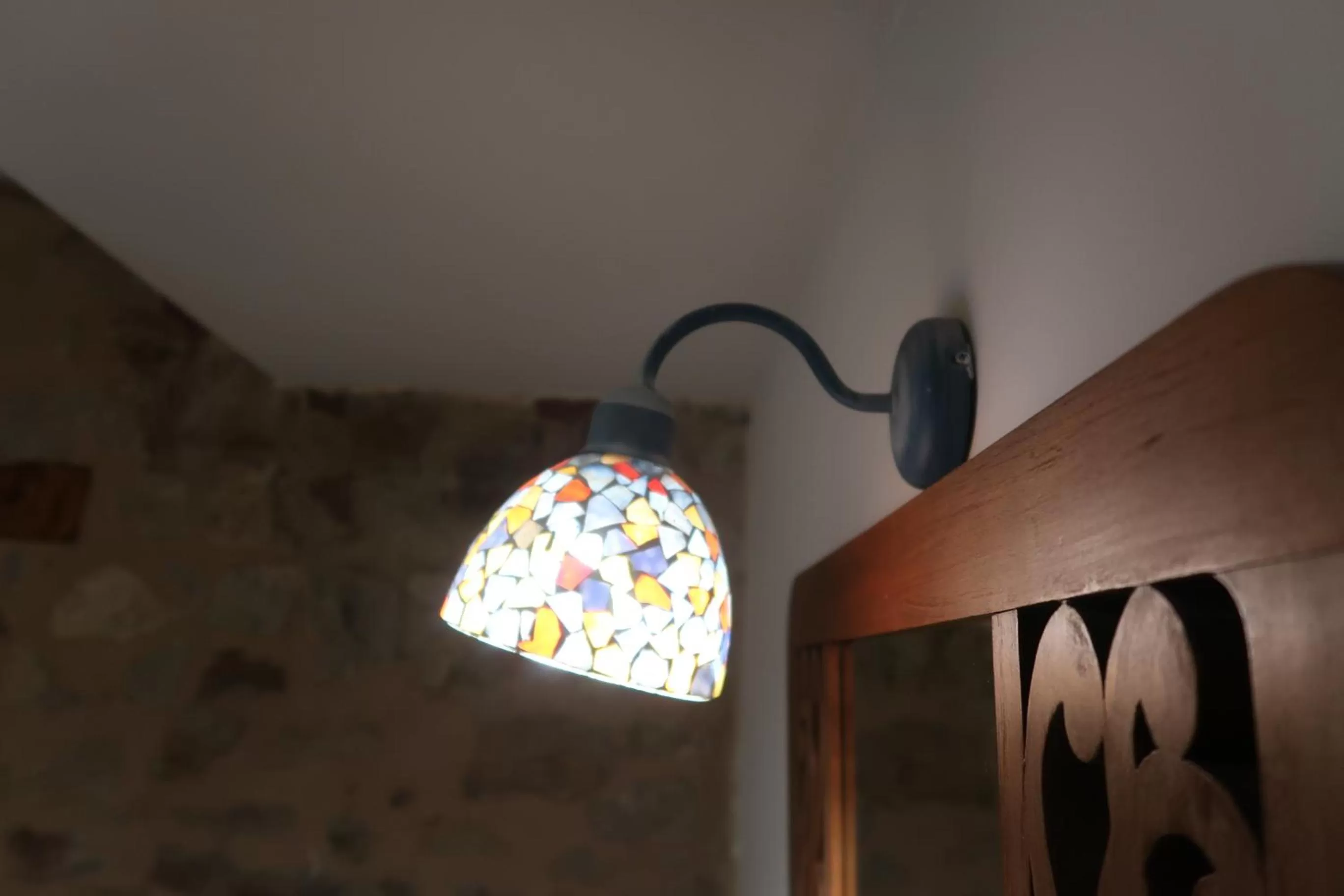 Bathroom, Bed in Casa Barría
