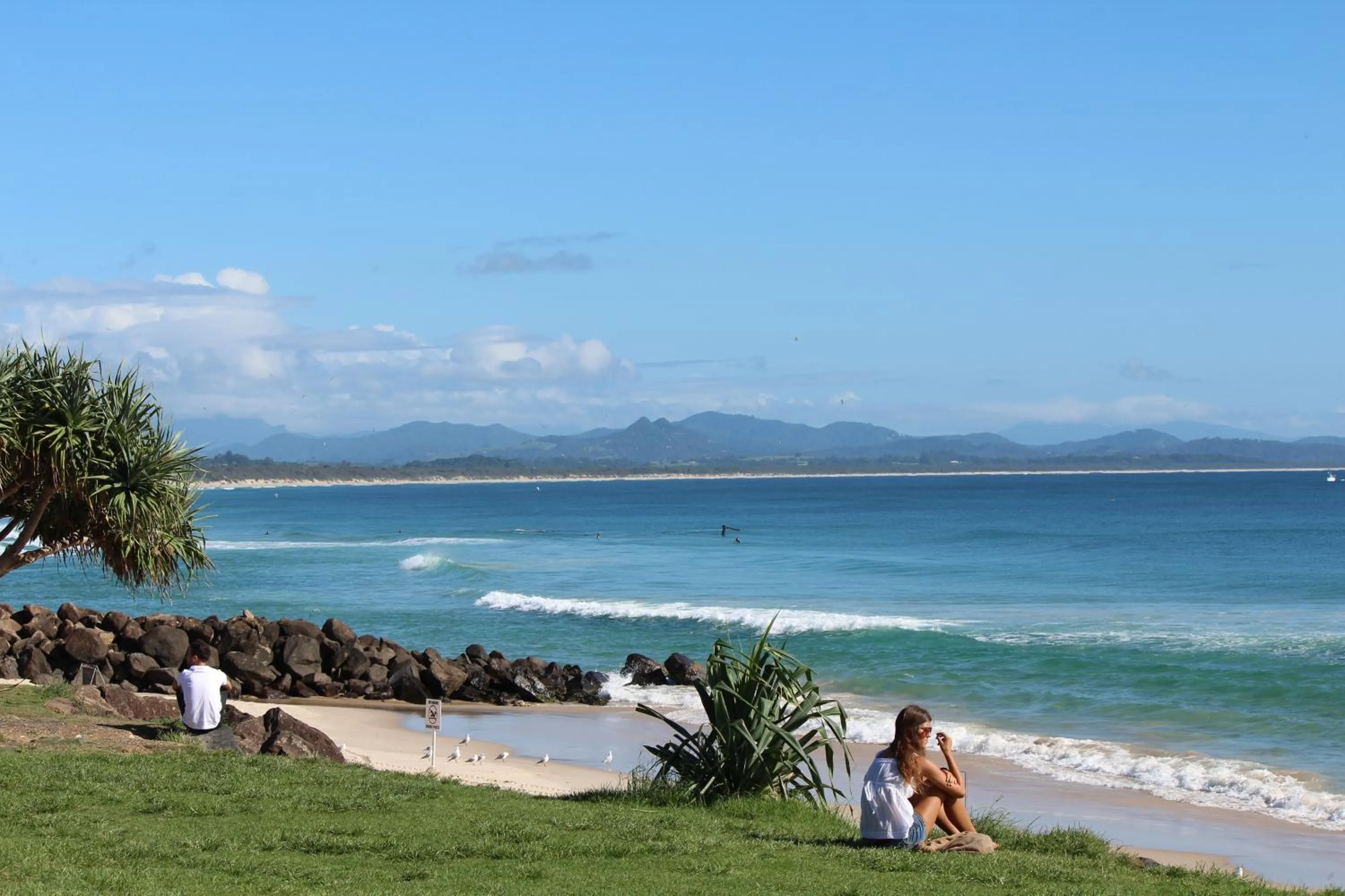 Beach in Hibiscus Motel