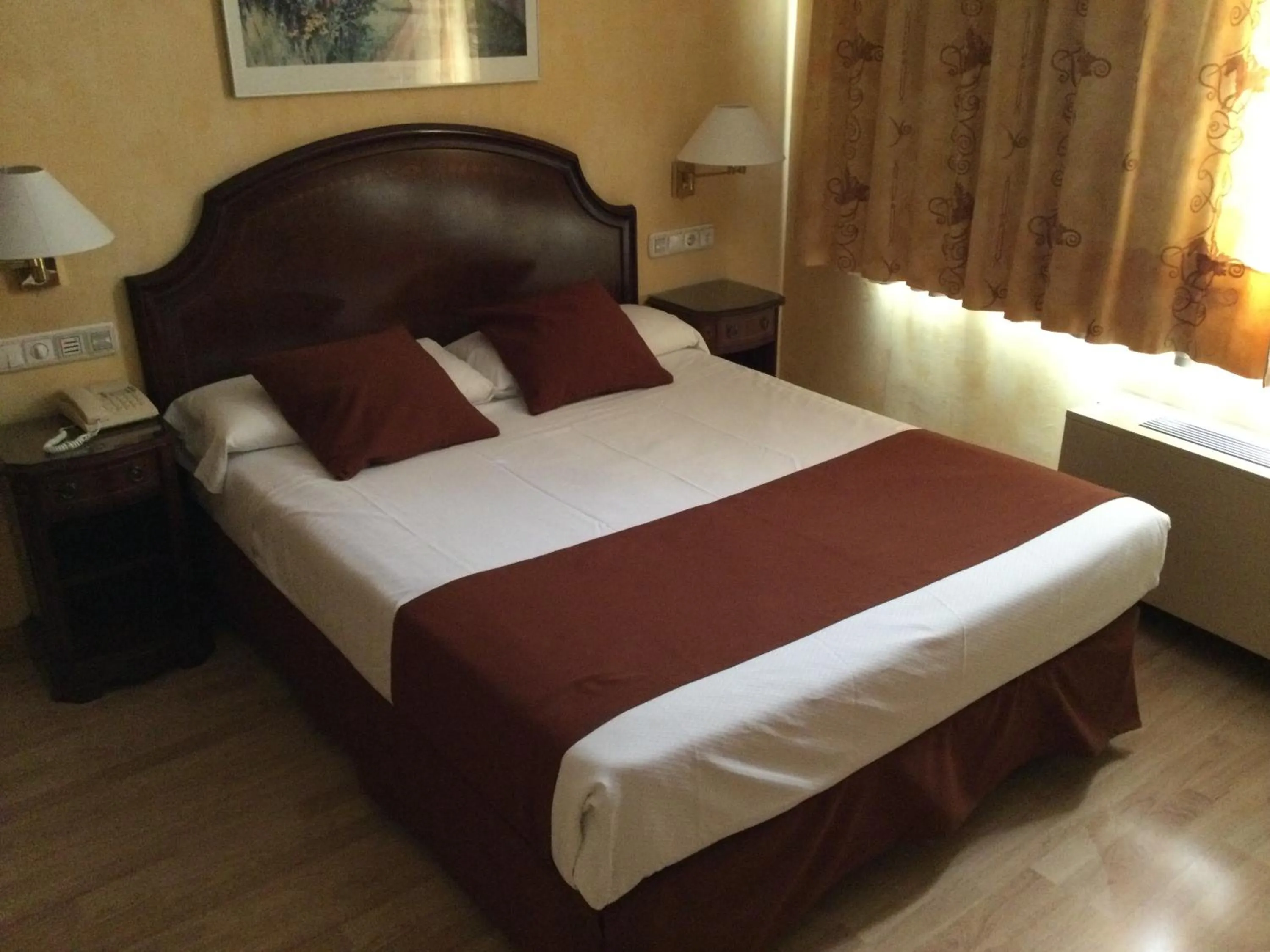 Bed in Hotel Cordón