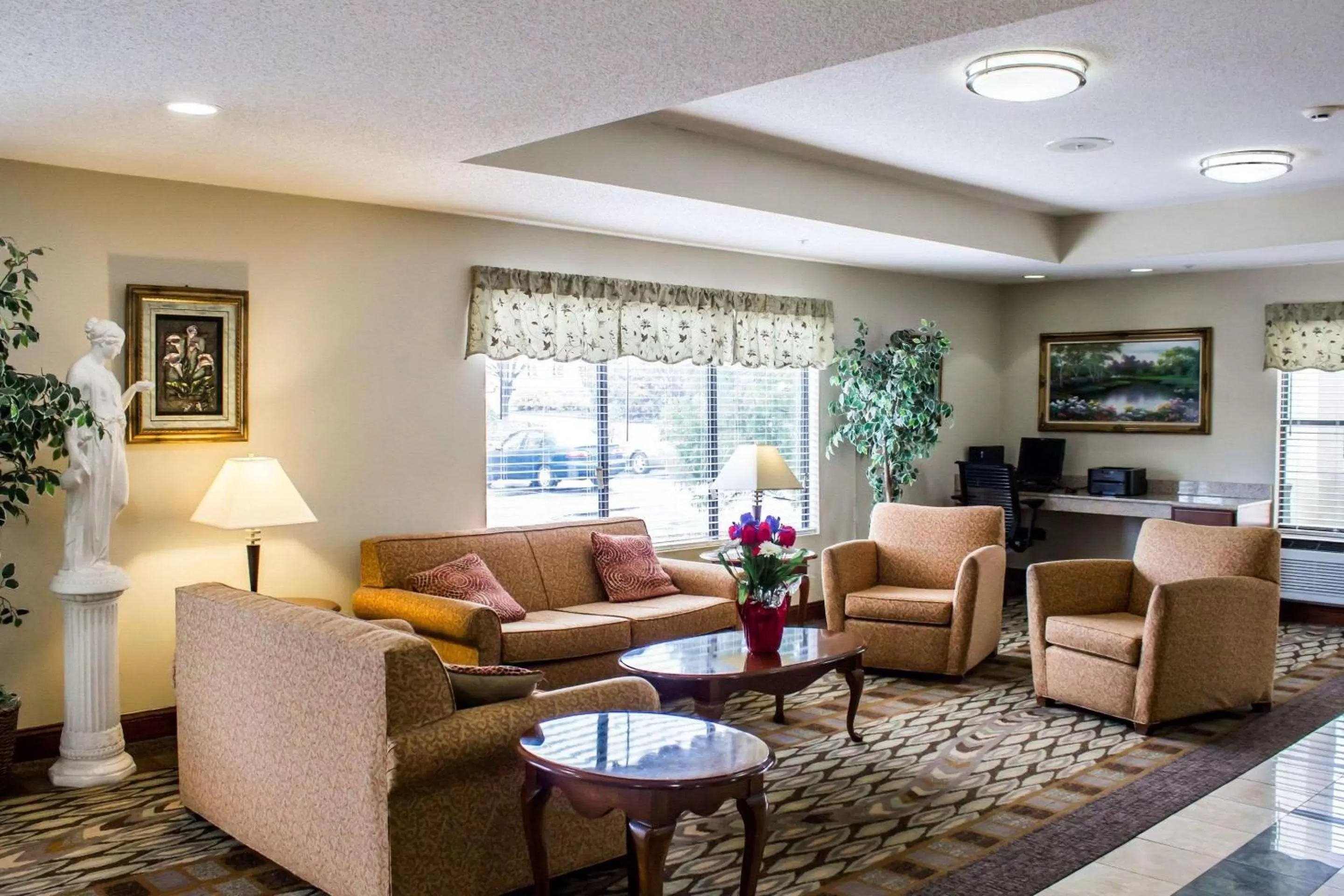 Lobby or reception in Quality Inn Fuquay Varina East