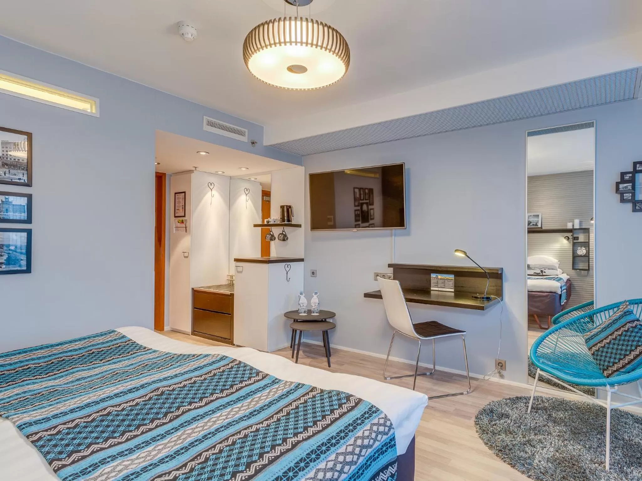 Bed in Original Sokos Hotel Vaakuna Vaasa