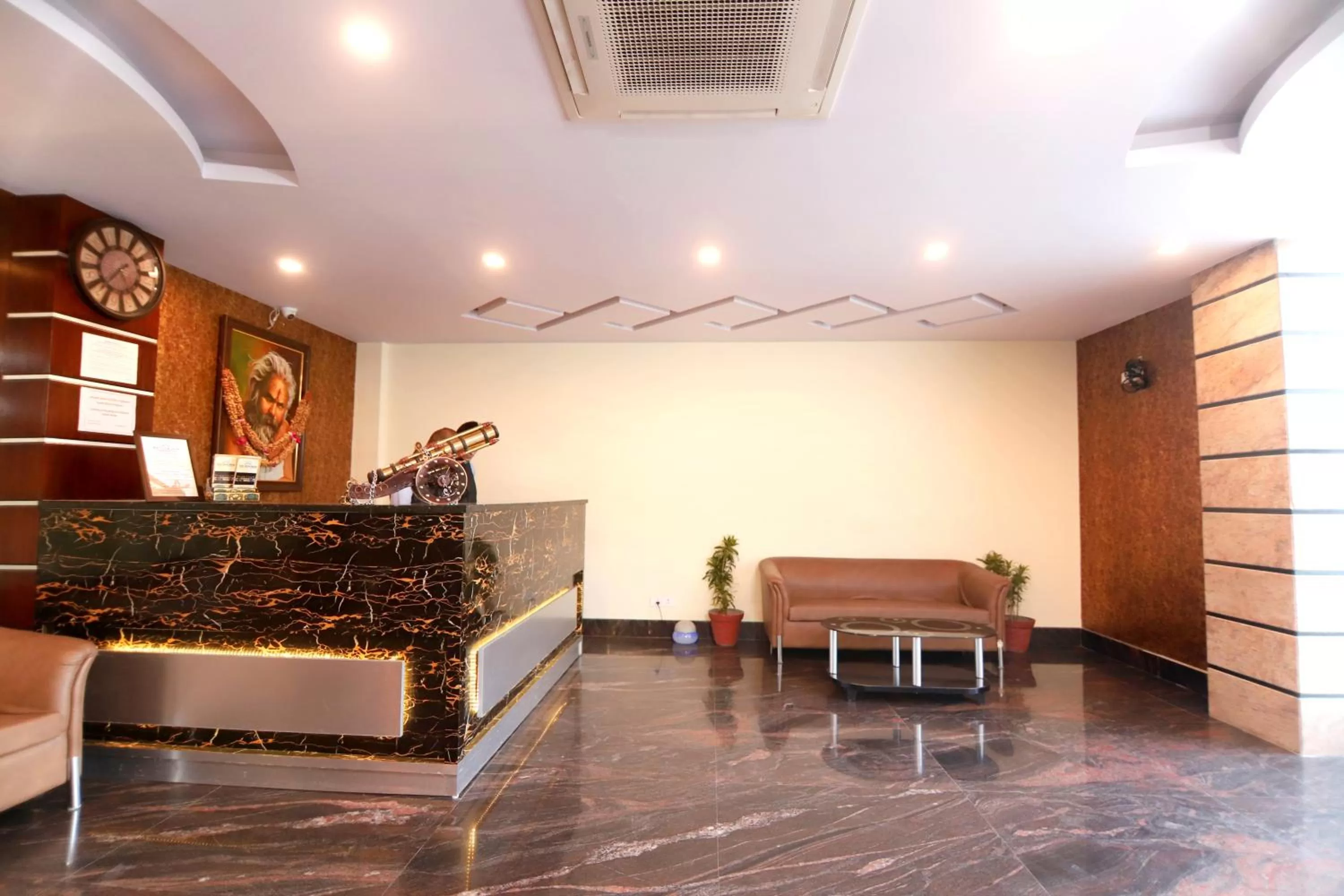 Living room in Indira Nikunj Rubystone Exotic