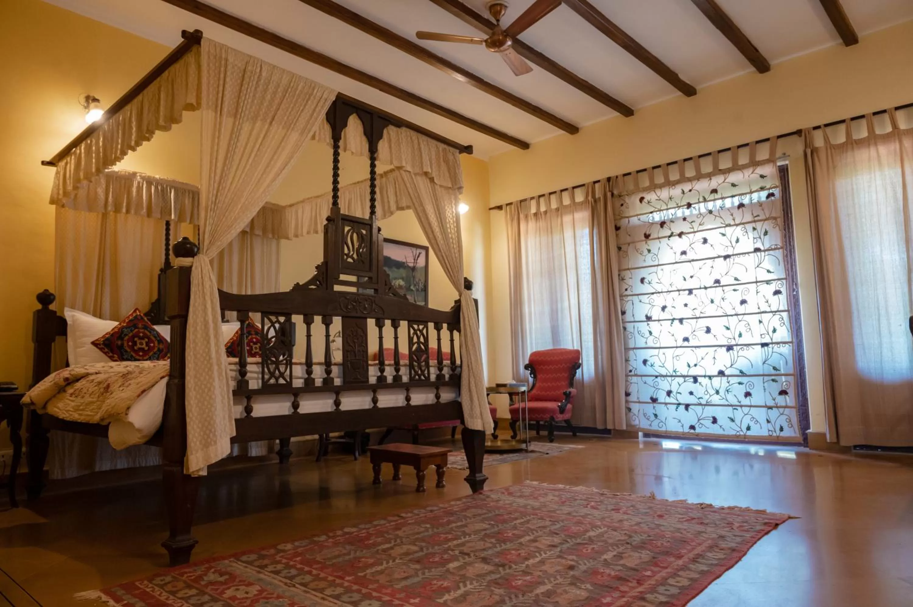 Bed in Tree of Life Resort Dehradun Foothills