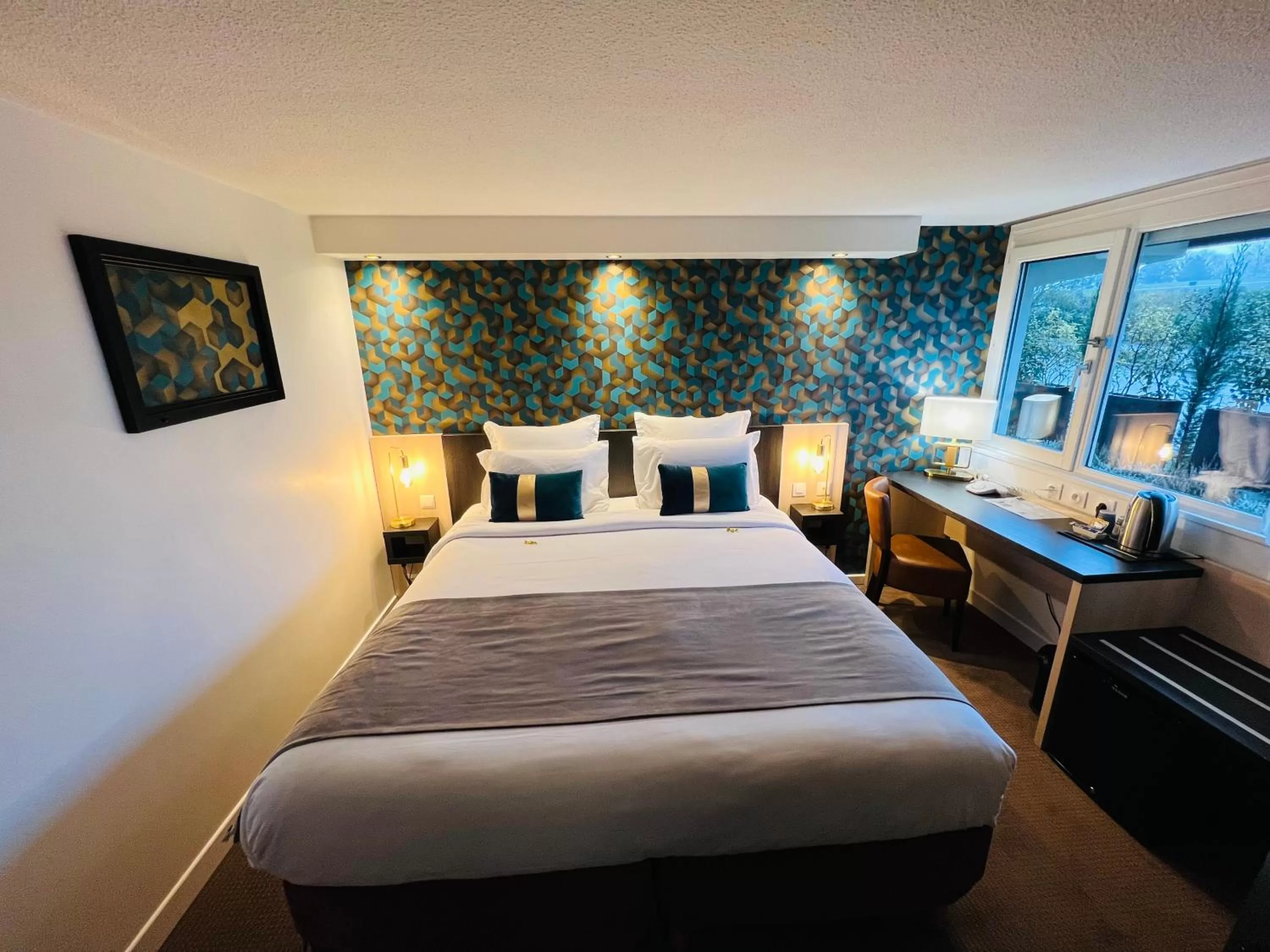 Bed in Kyriad Lisieux