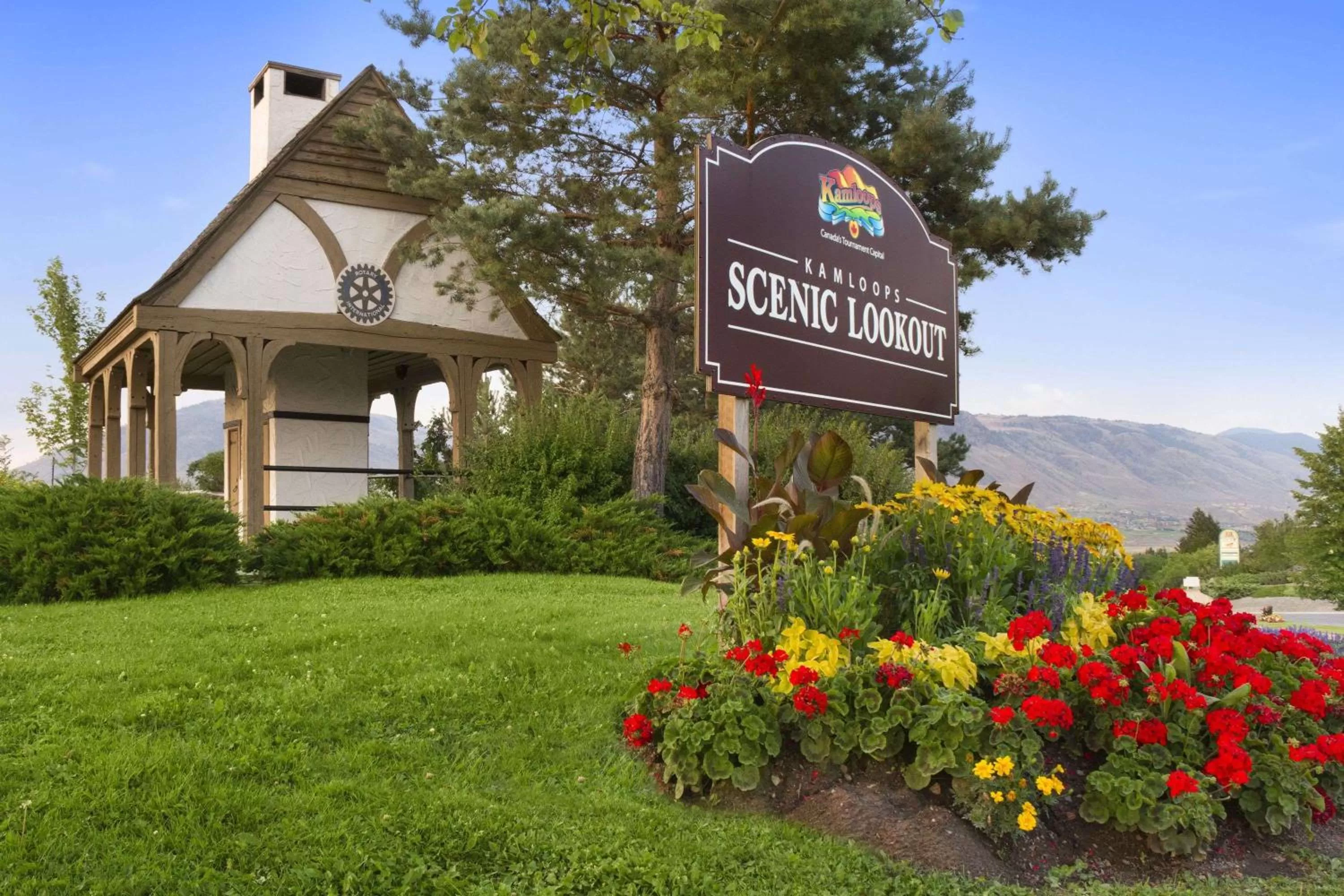 On site in Knights Inn Kamloops