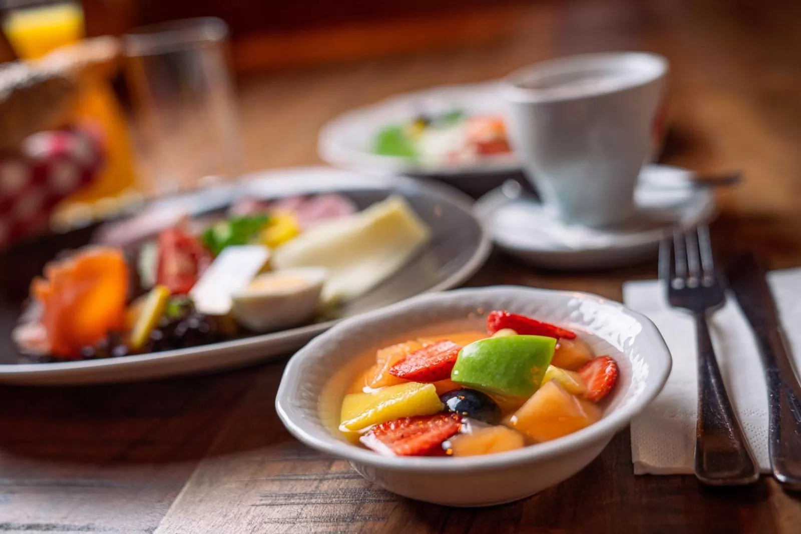 Food in Hotel Restaurant Südrast Dreiländereck