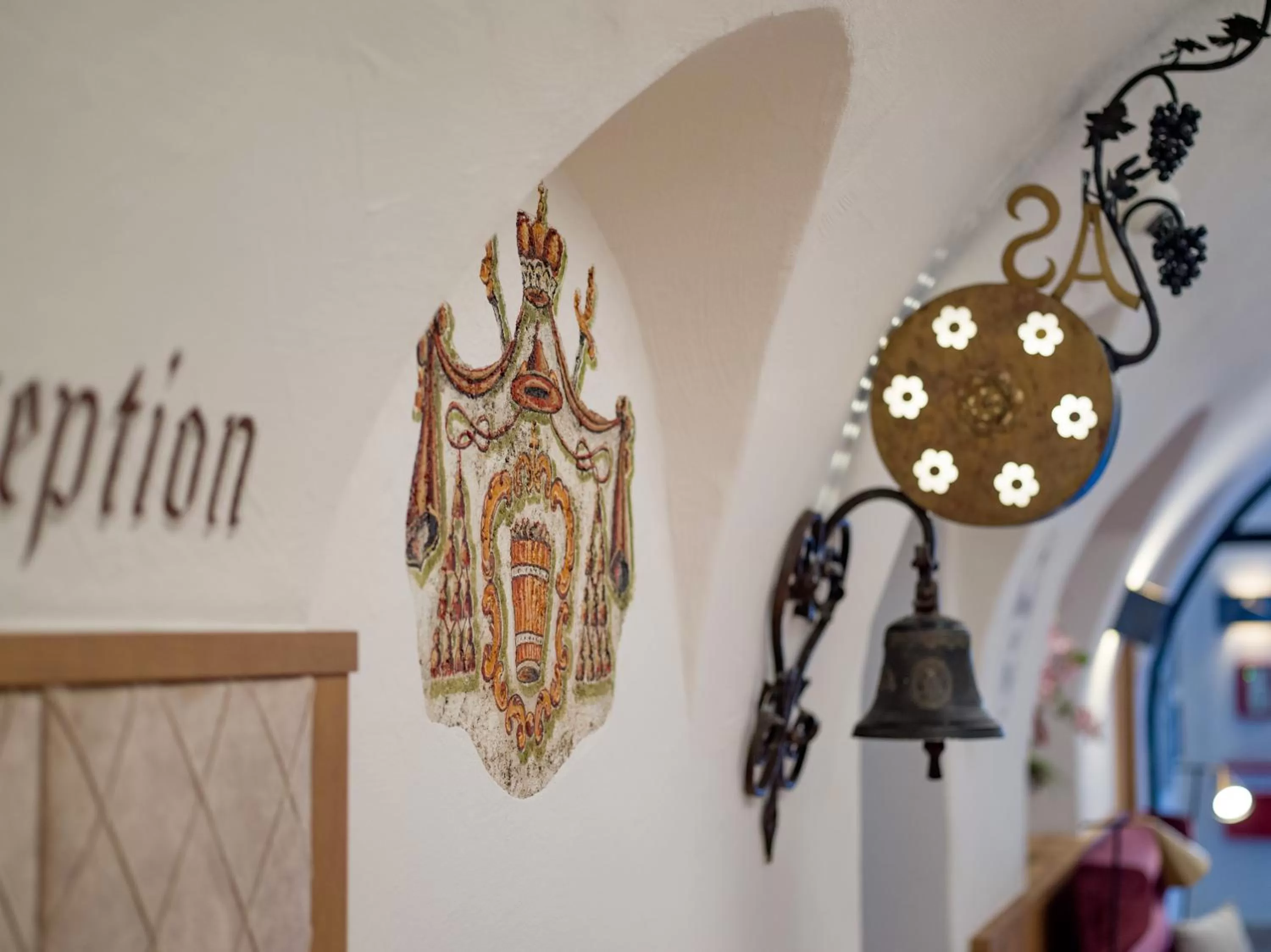 Decorative detail in Alpen Glück Hotel Unterm Rain garni