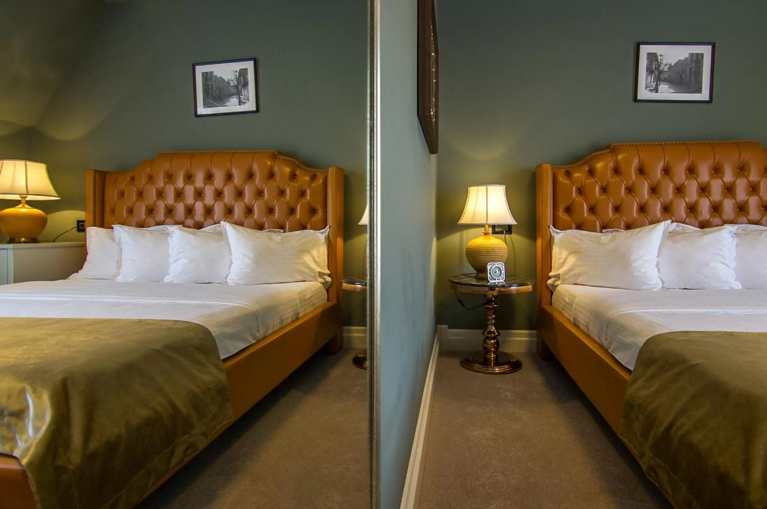 Bed in Hotel Lido by Phoenicia