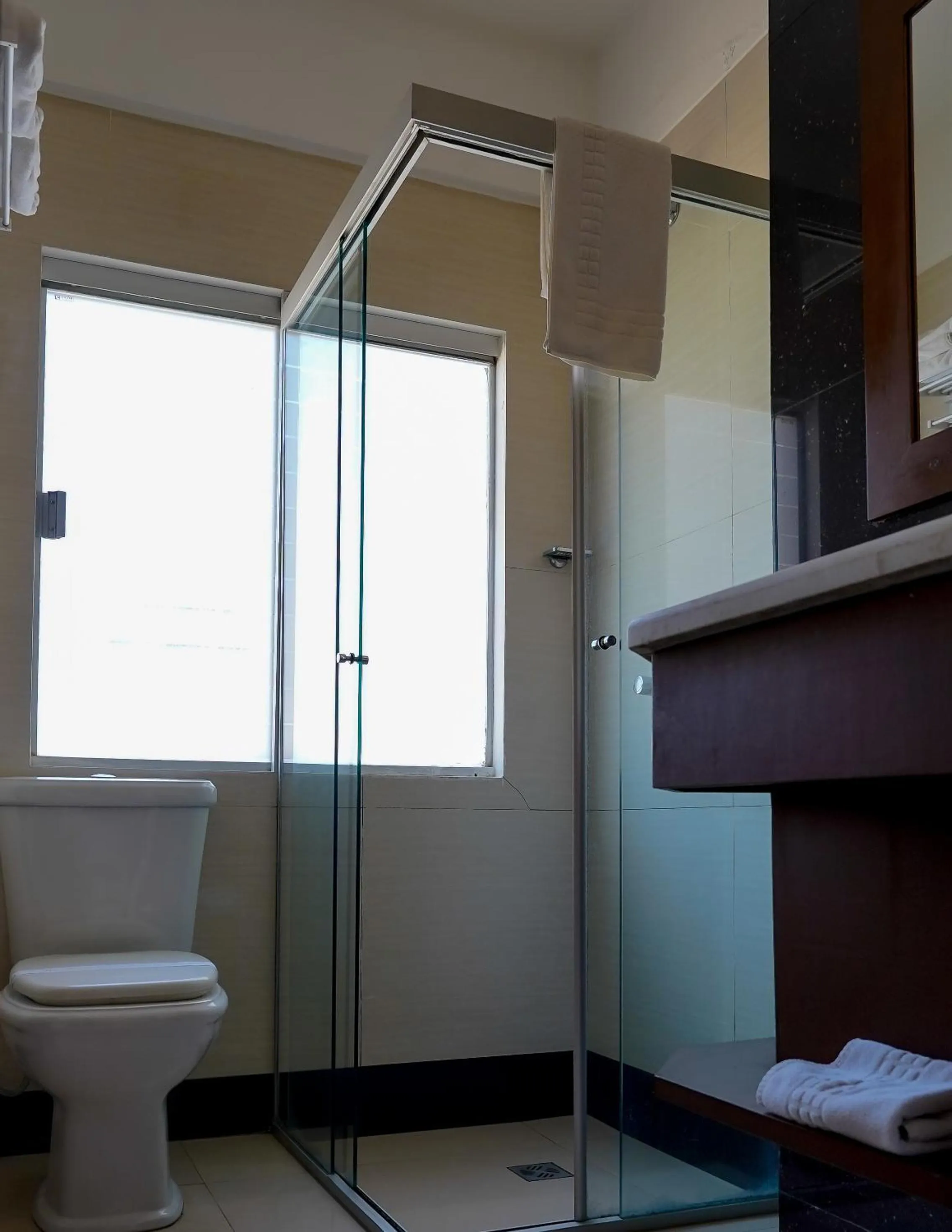 Shower in Prince Hotel