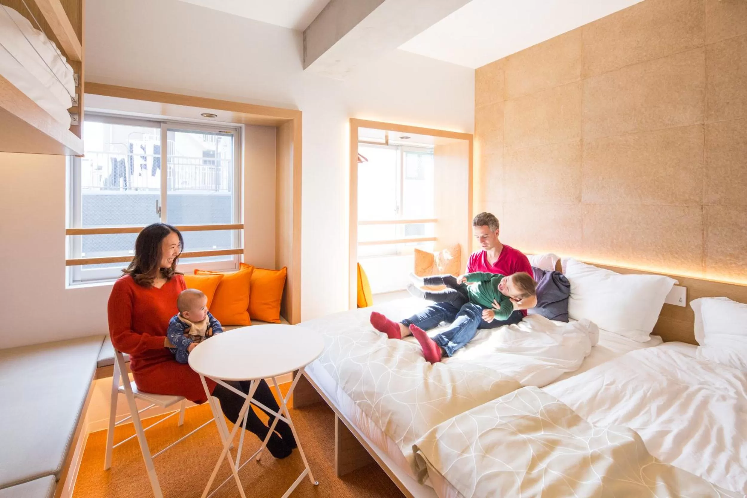 Bed in Sakura Cross Hotel Ueno Okachimachi