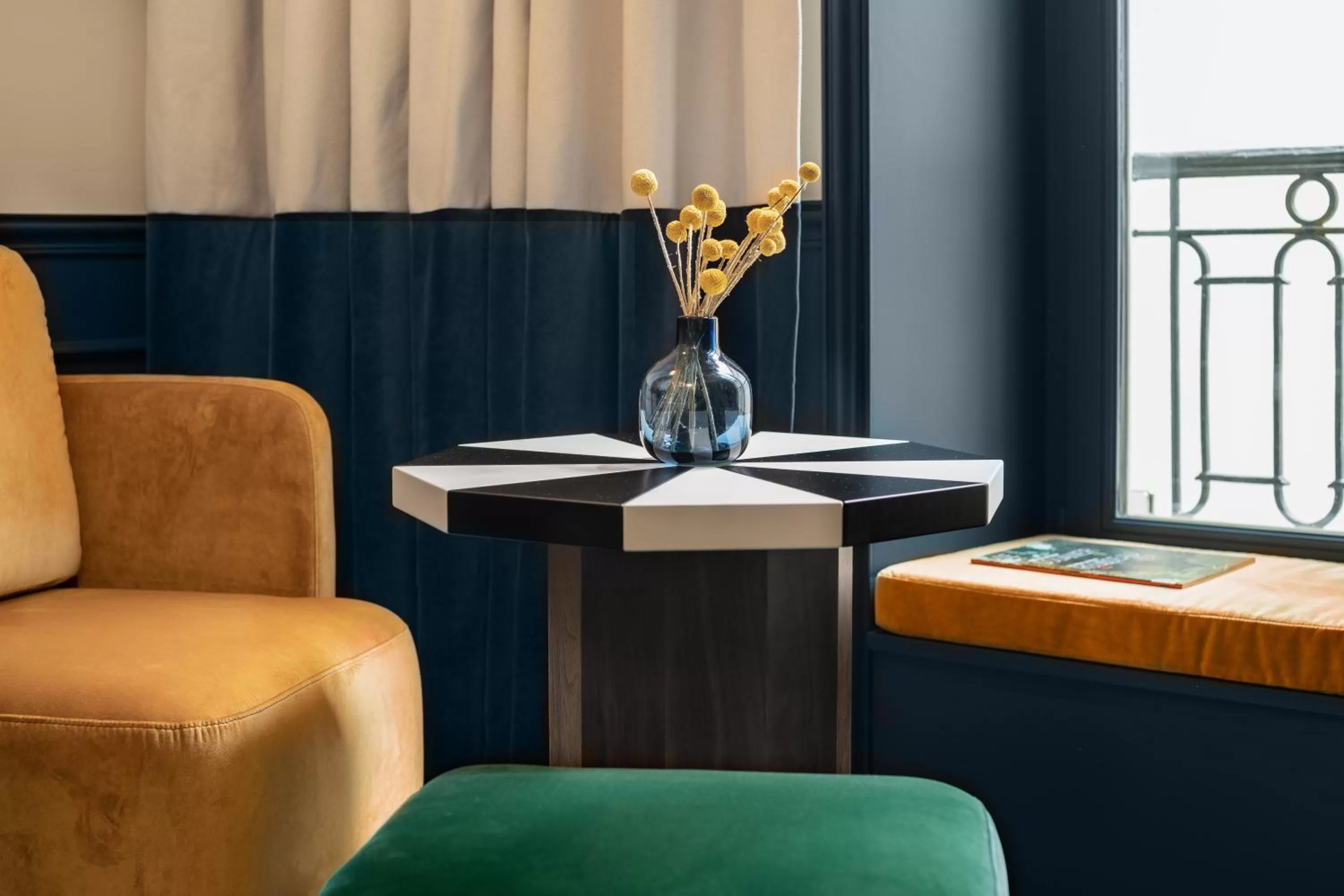 Decorative detail in Chouchou Hotel