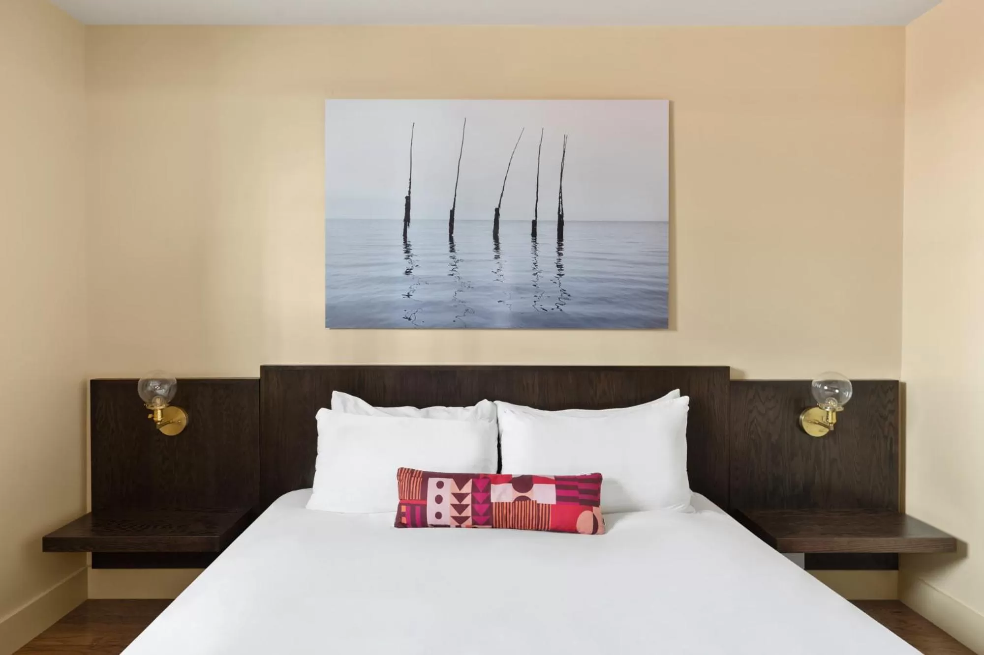 Bed in The Francis Hotel