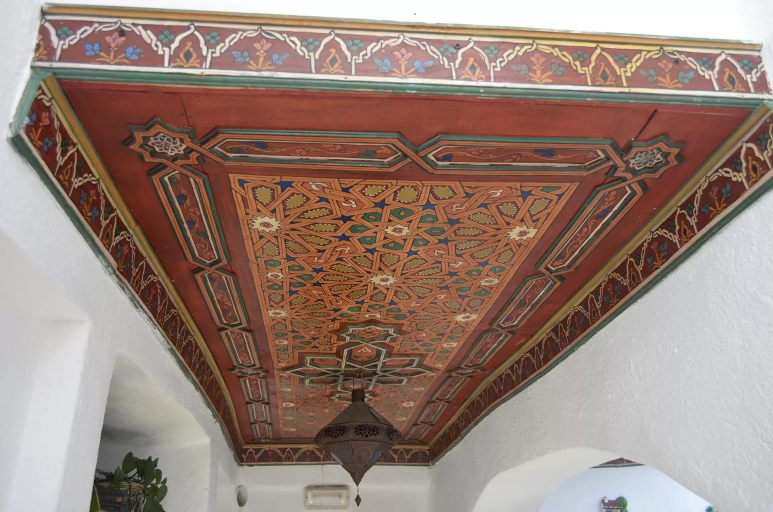 Decorative detail, Balcony/Terrace in Dar Meziana