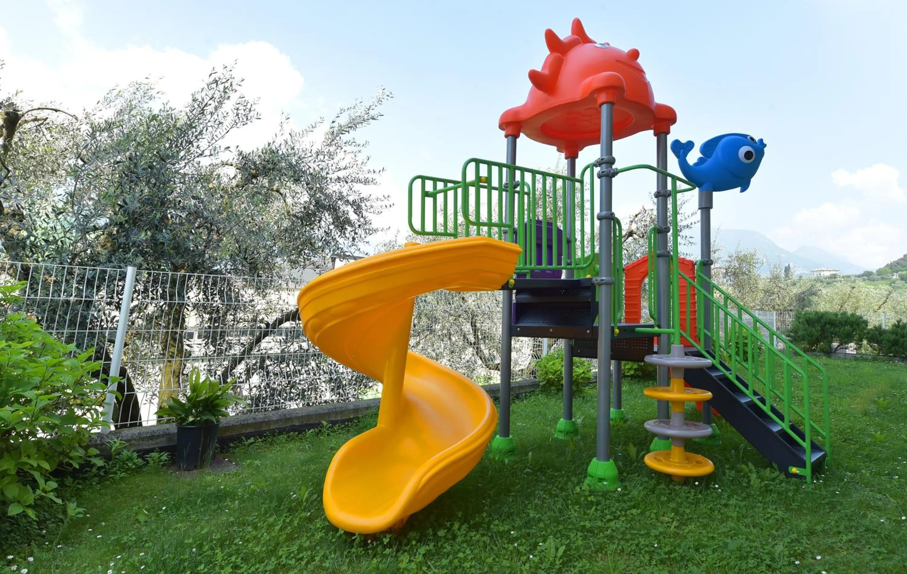 Children play ground in Ecohotel Primavera