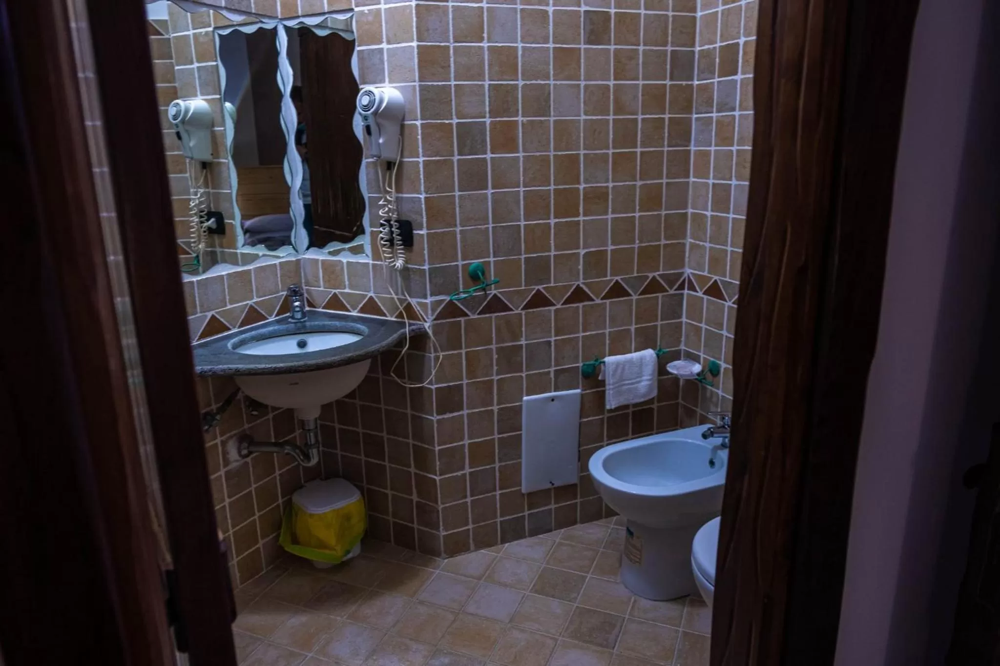 Bathroom in Hotel Sirio