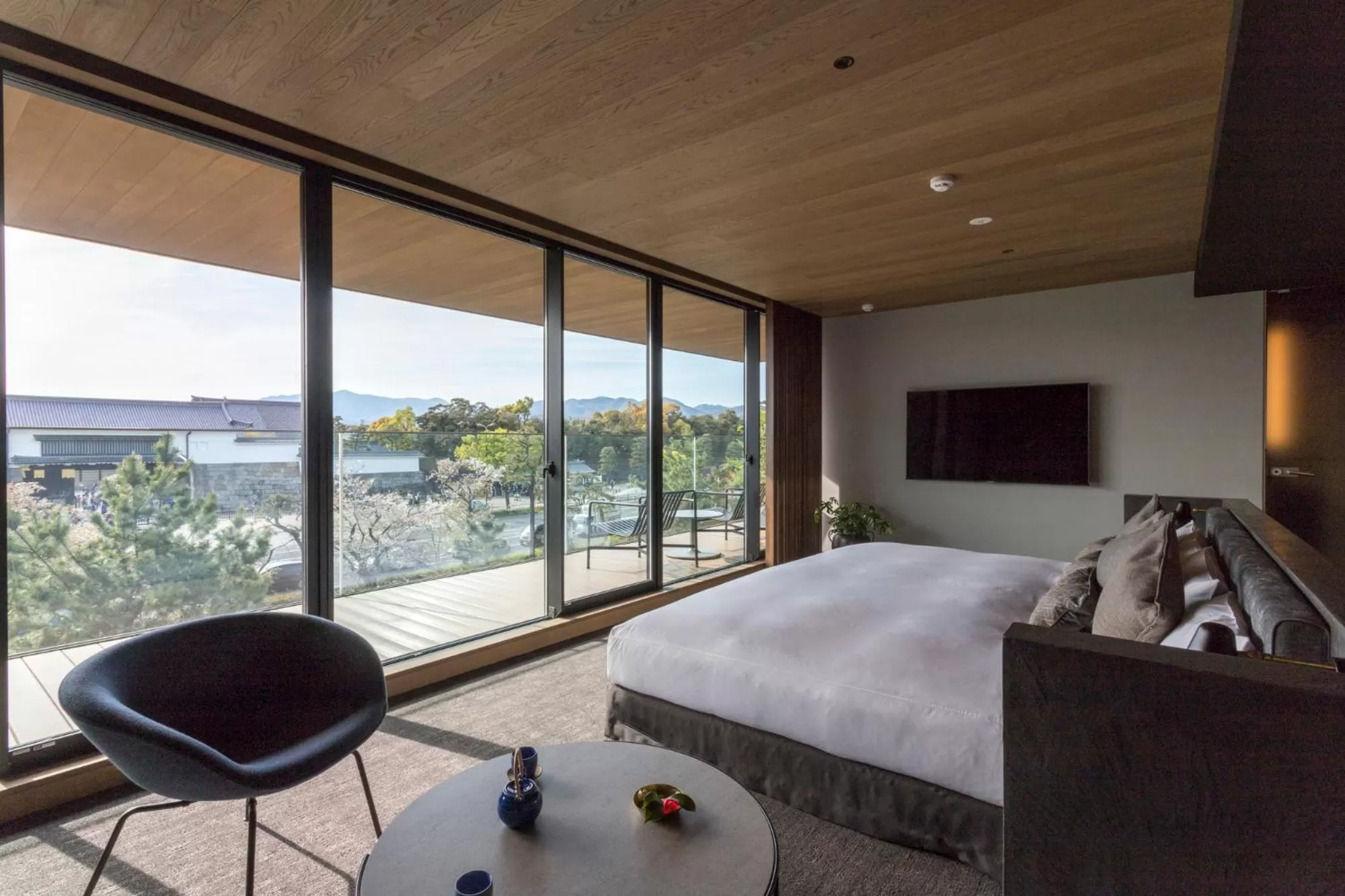 Bed in HOTEL CANATA KYOTO