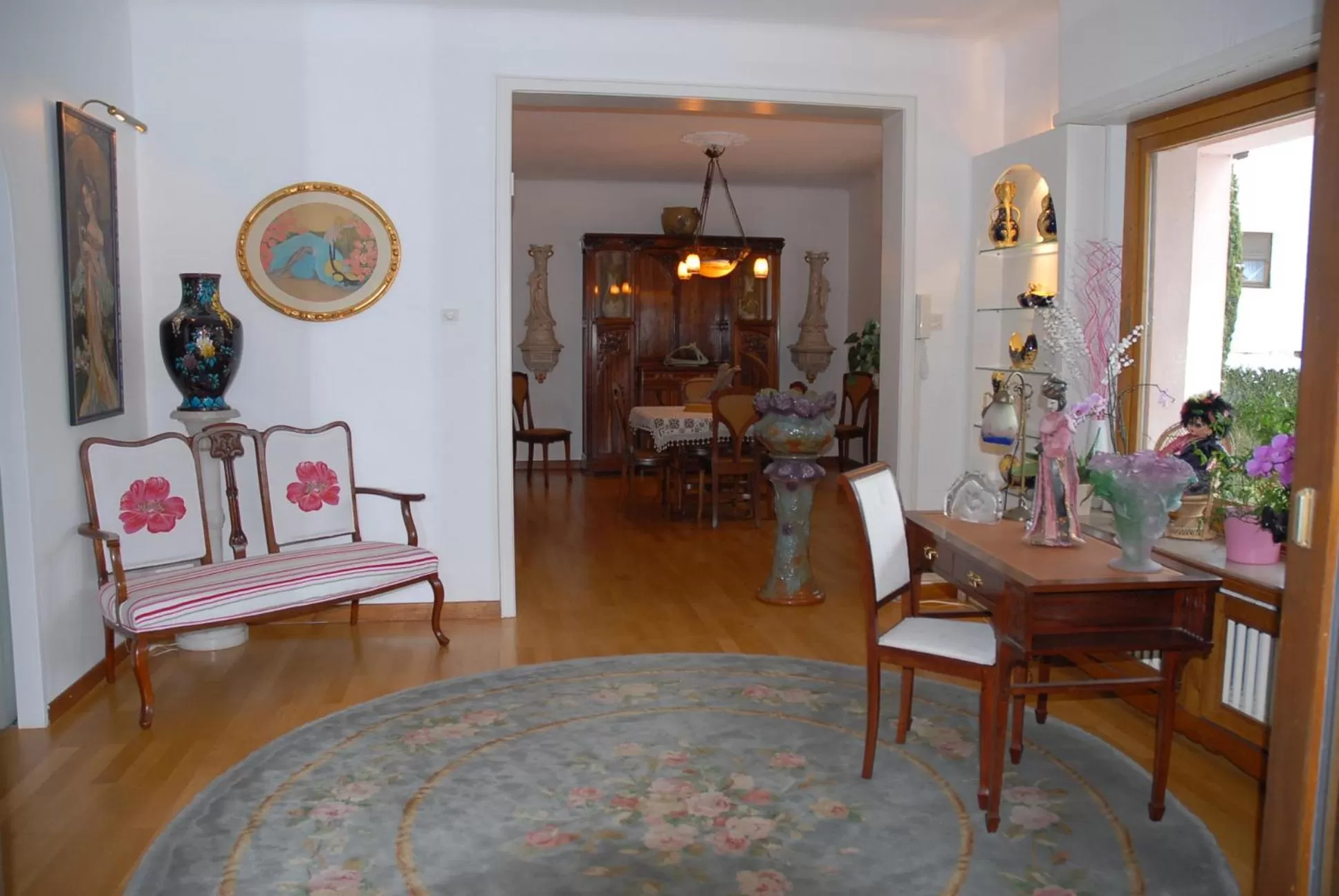 Decorative detail in Villa Thalassa domaineleshesperides