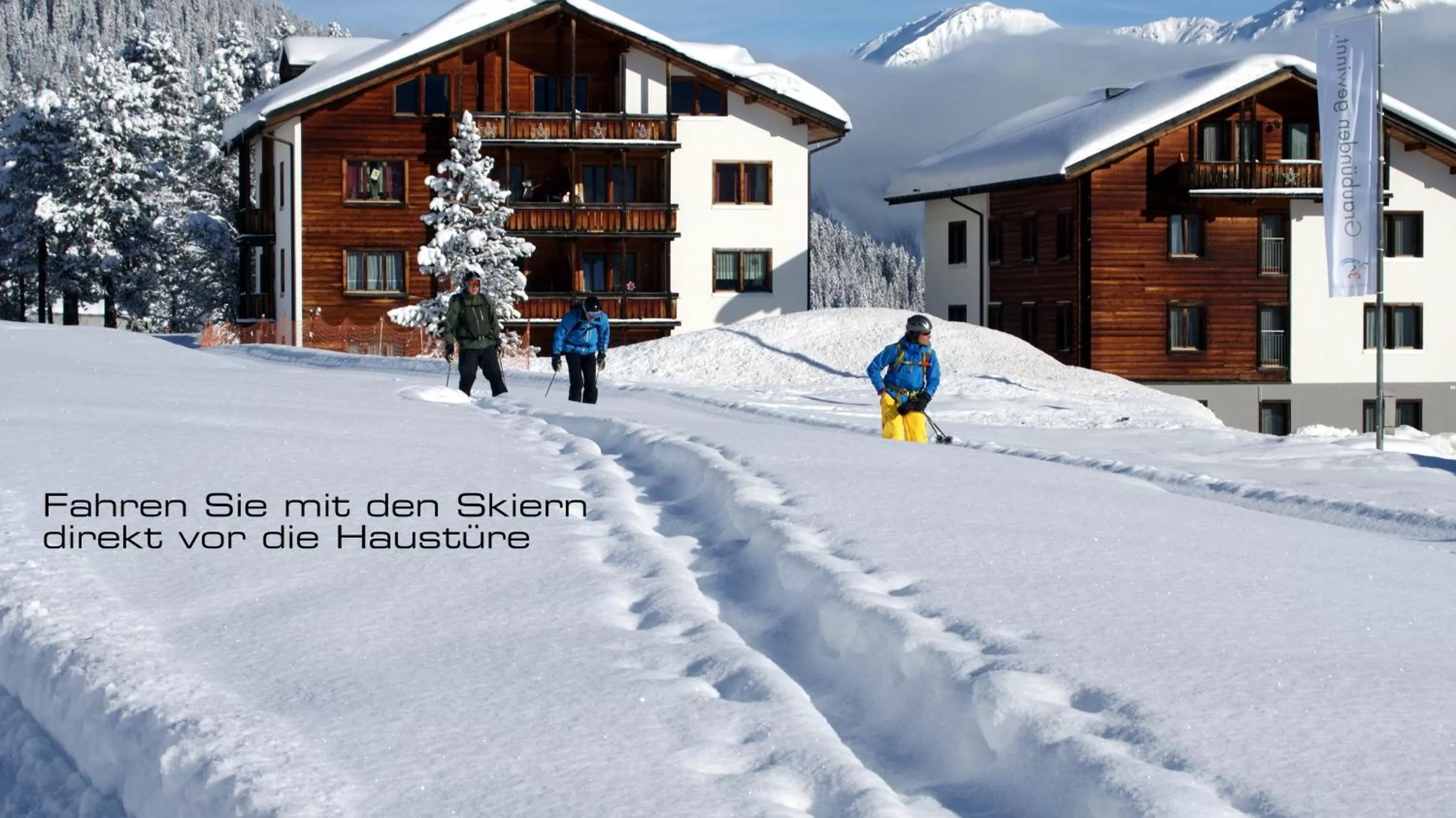 Facade/entrance, Winter in Kessler's Kulm Gästehaus