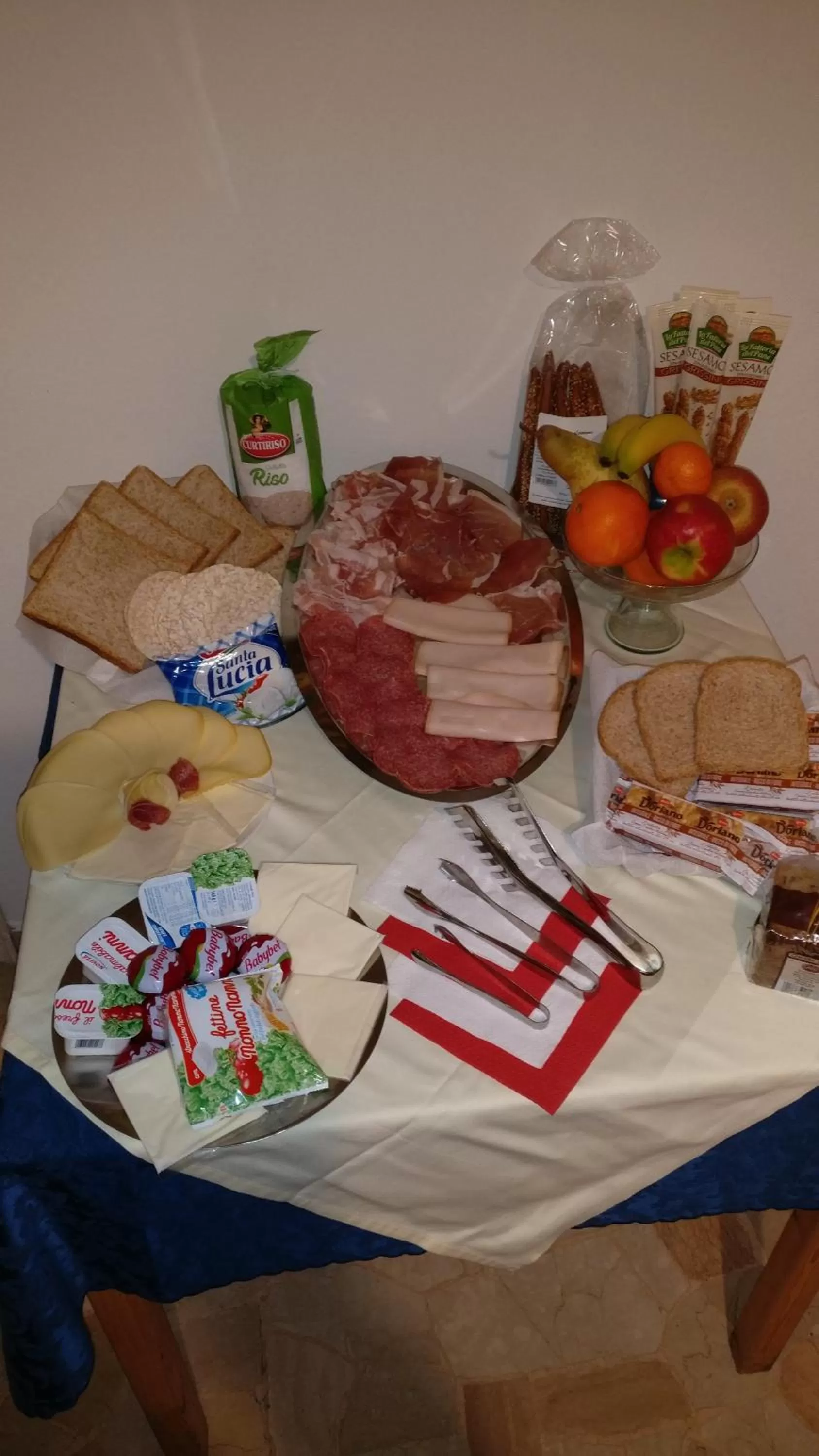 Food and drinks in Bed & Breakfast Delle Rose