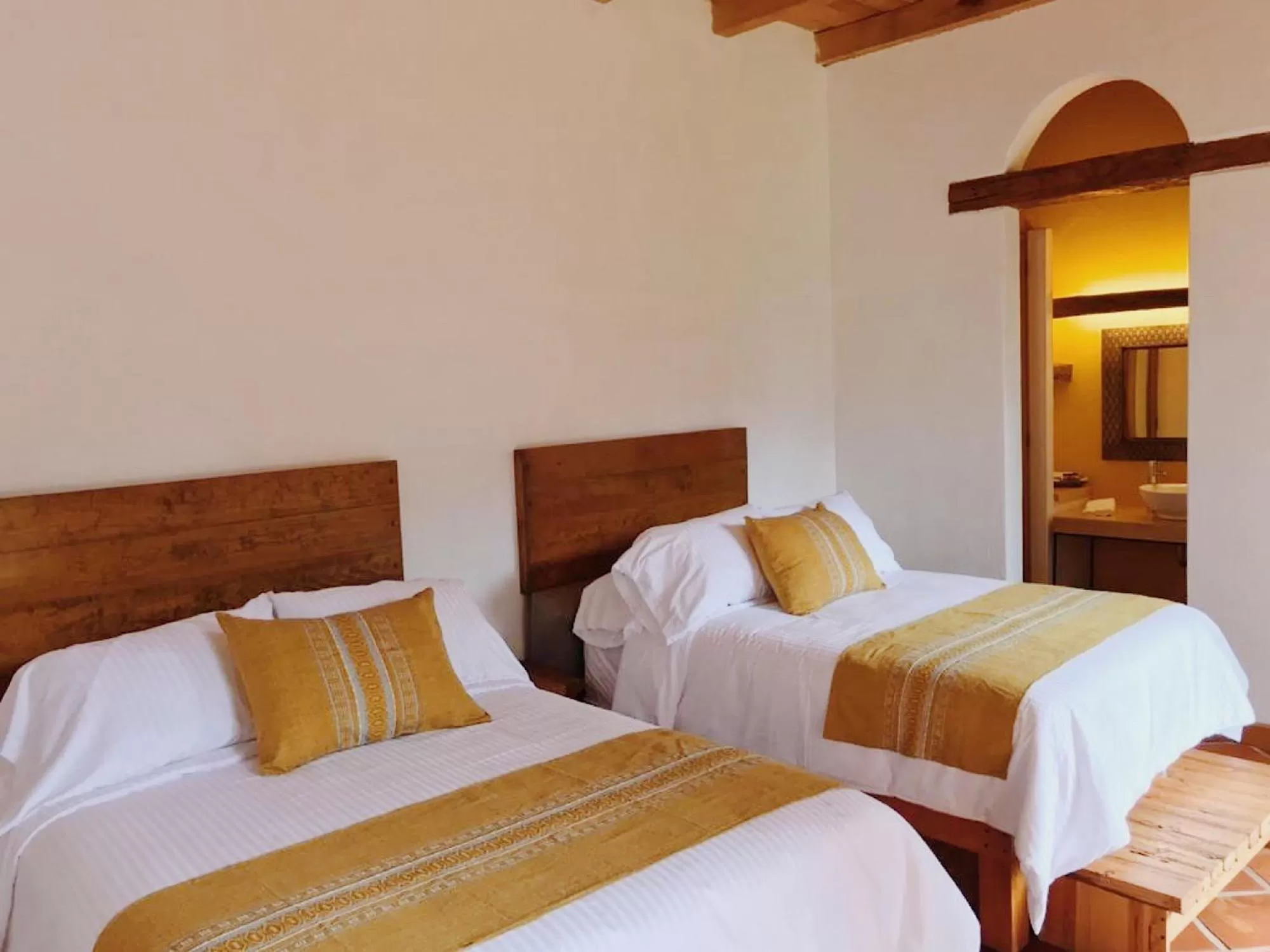 Bed in Posada la Manzanilla