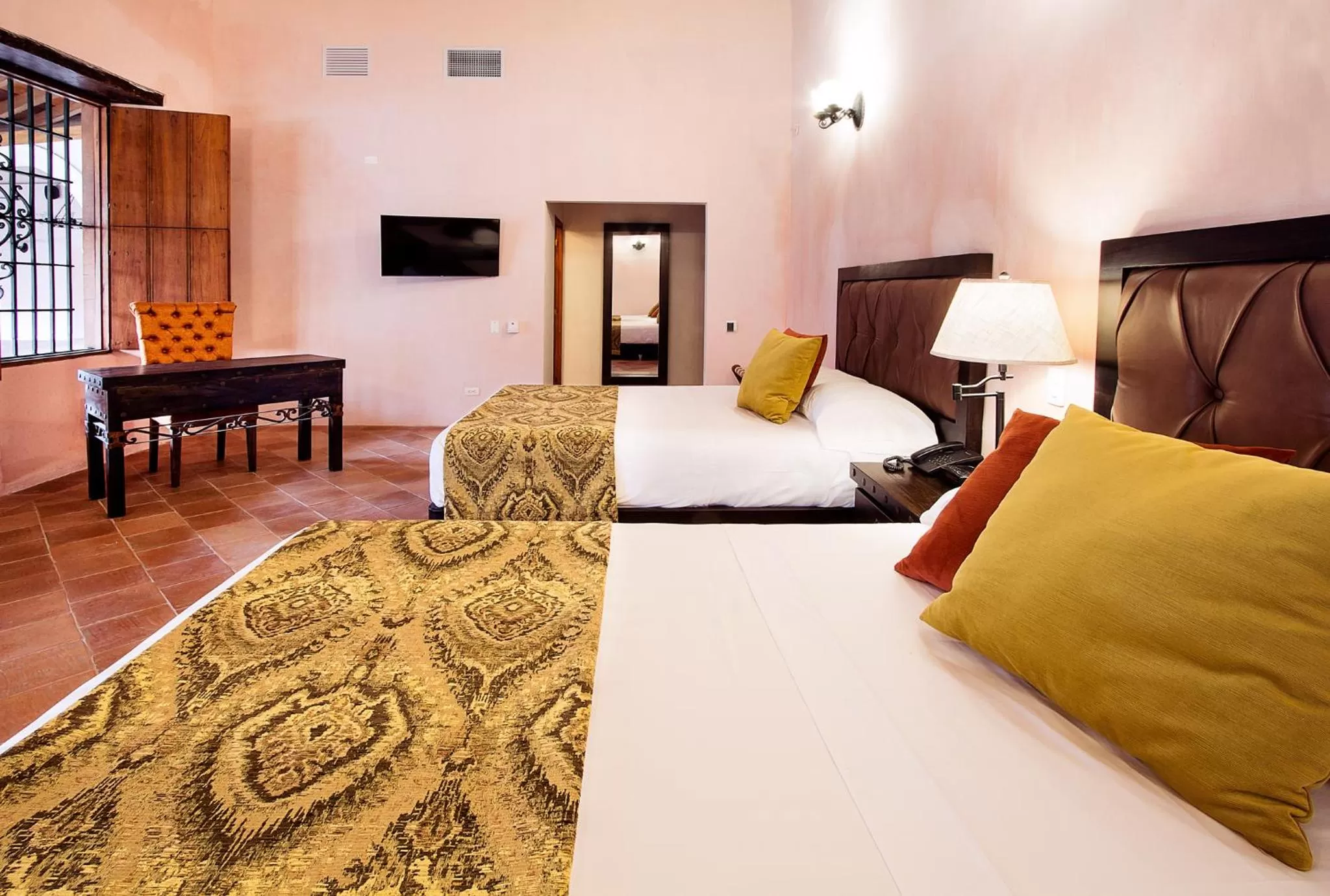 Bed in Hotel Doña Manuela