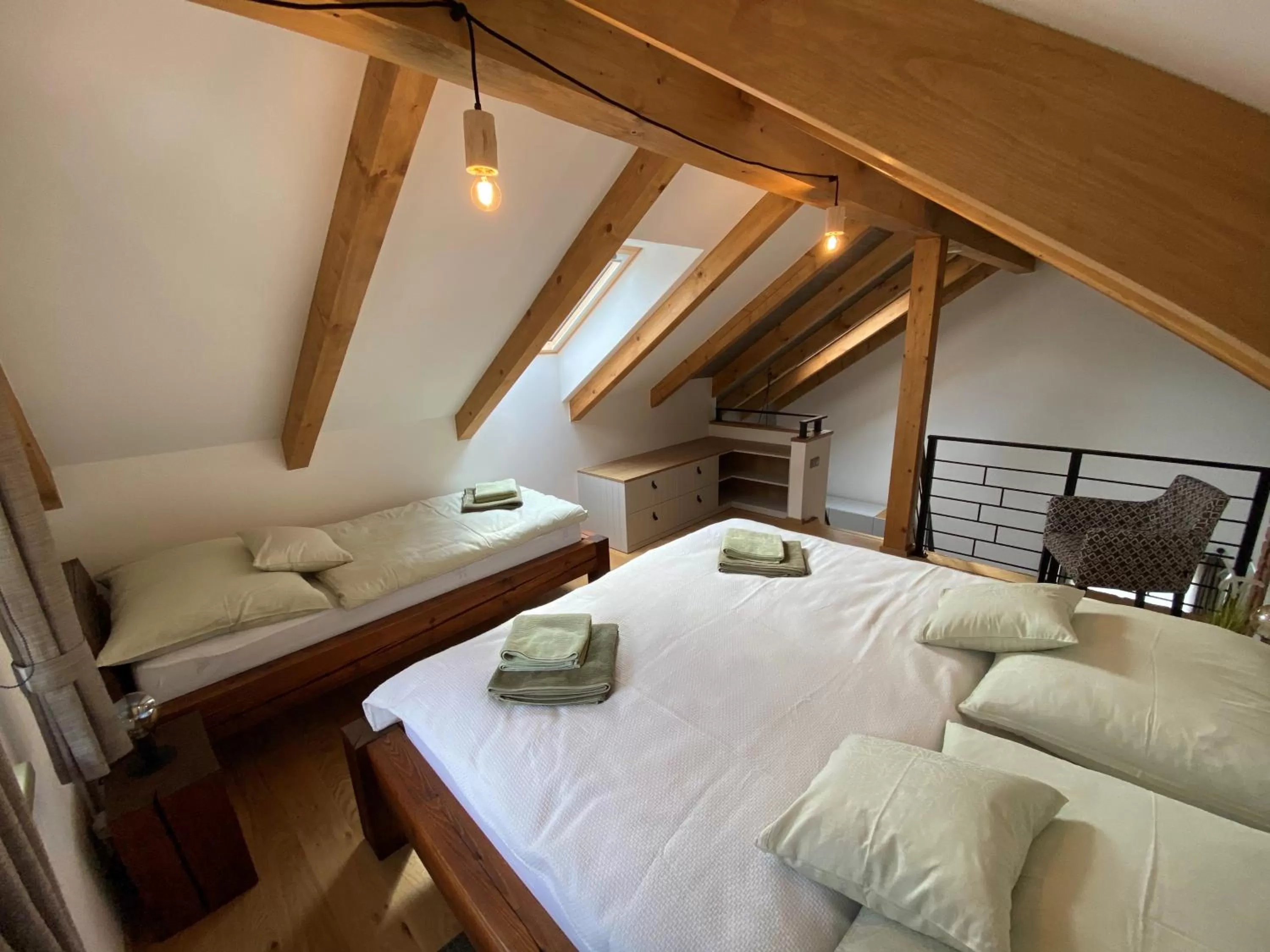 Bed in Penzion Stodola