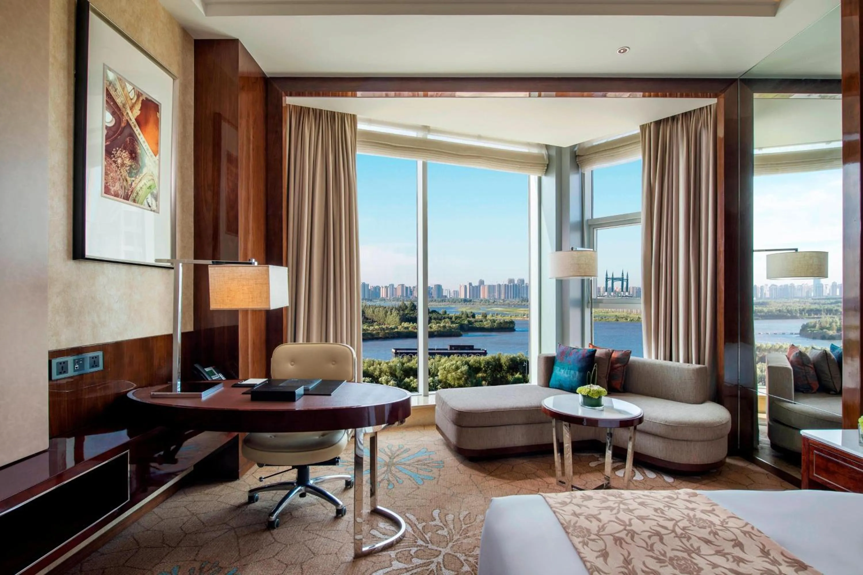 Living room in JW Marriott Hotel Harbin River North