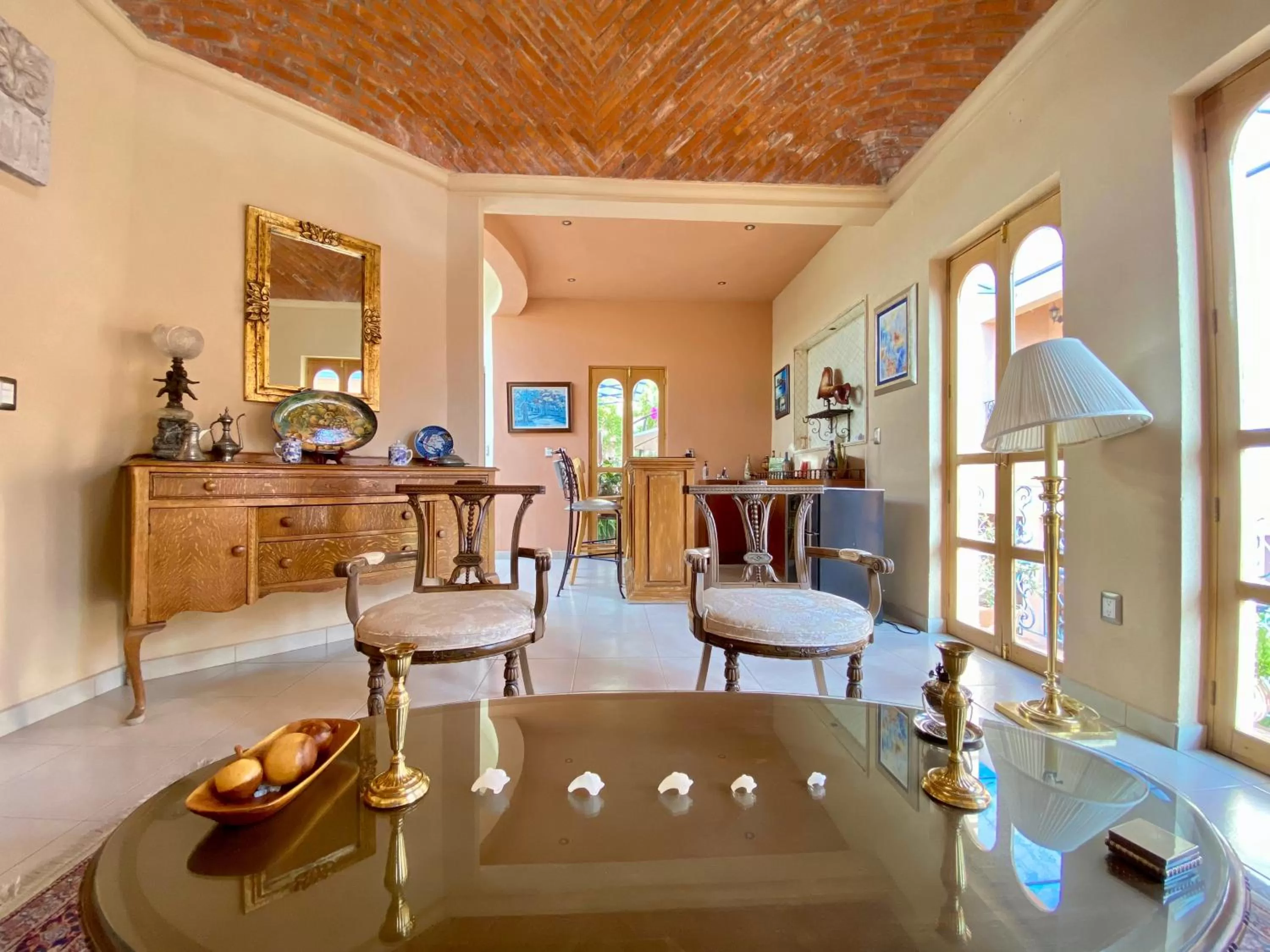 Living room in Hotel Tierra de Sol y Luna