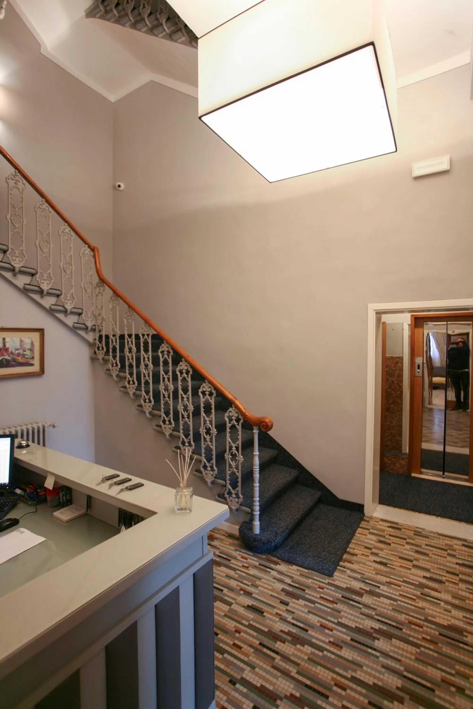 Lobby or reception in Hotel Il Sole