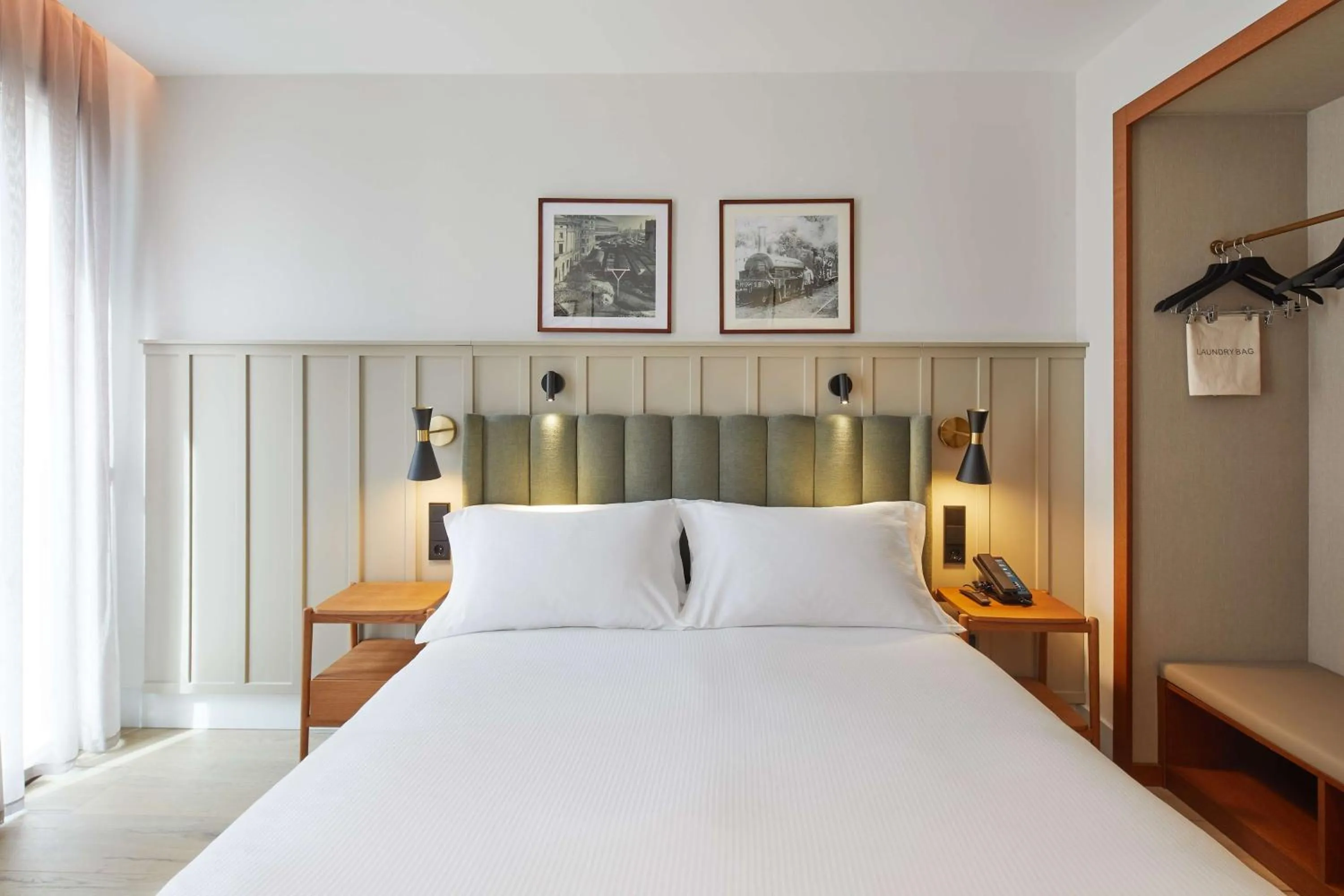 Bed in Via Sants Hotel Barcelona, Tapestry Collection By Hilton