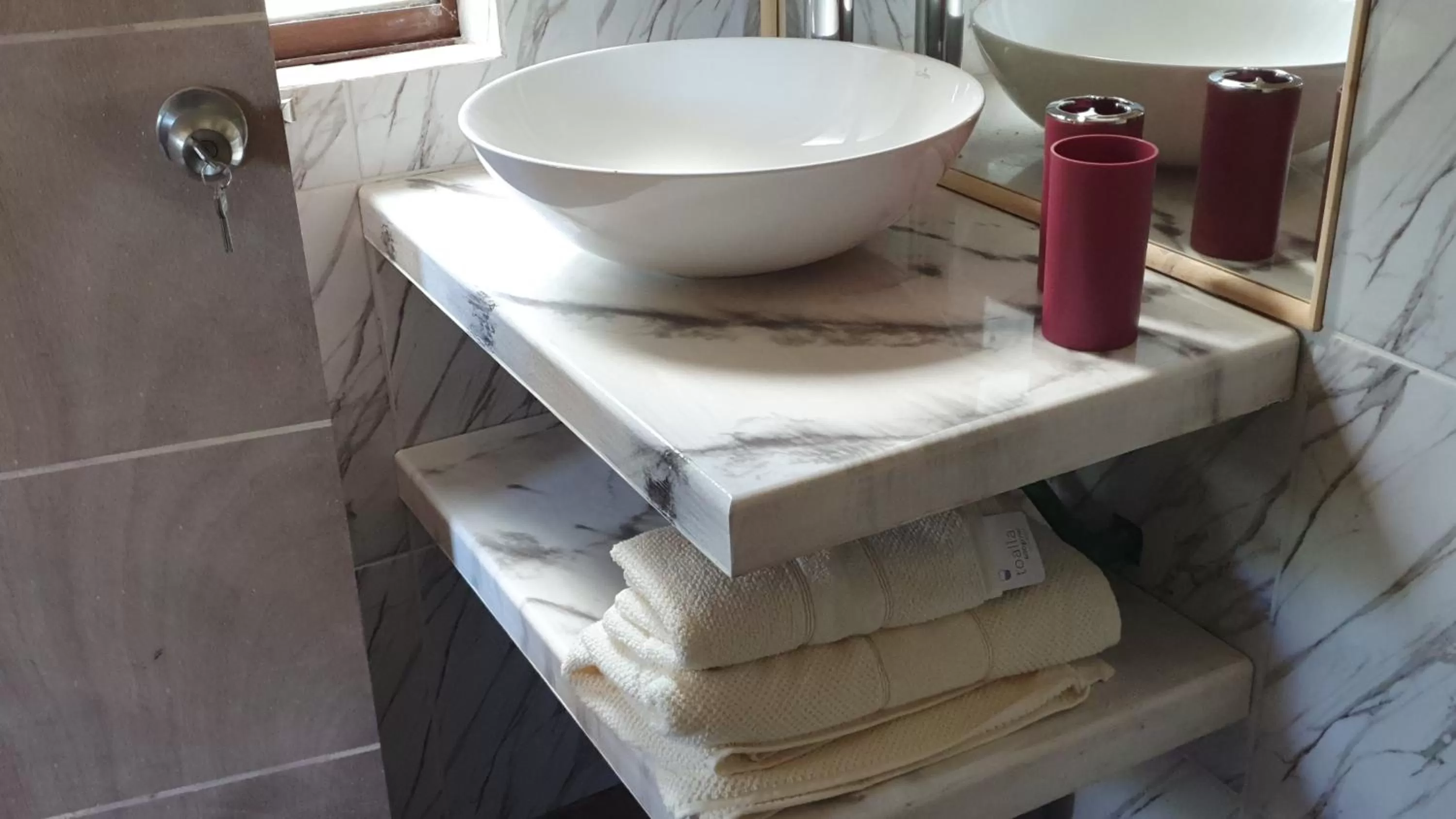 Bathroom in Cabañas Rosner