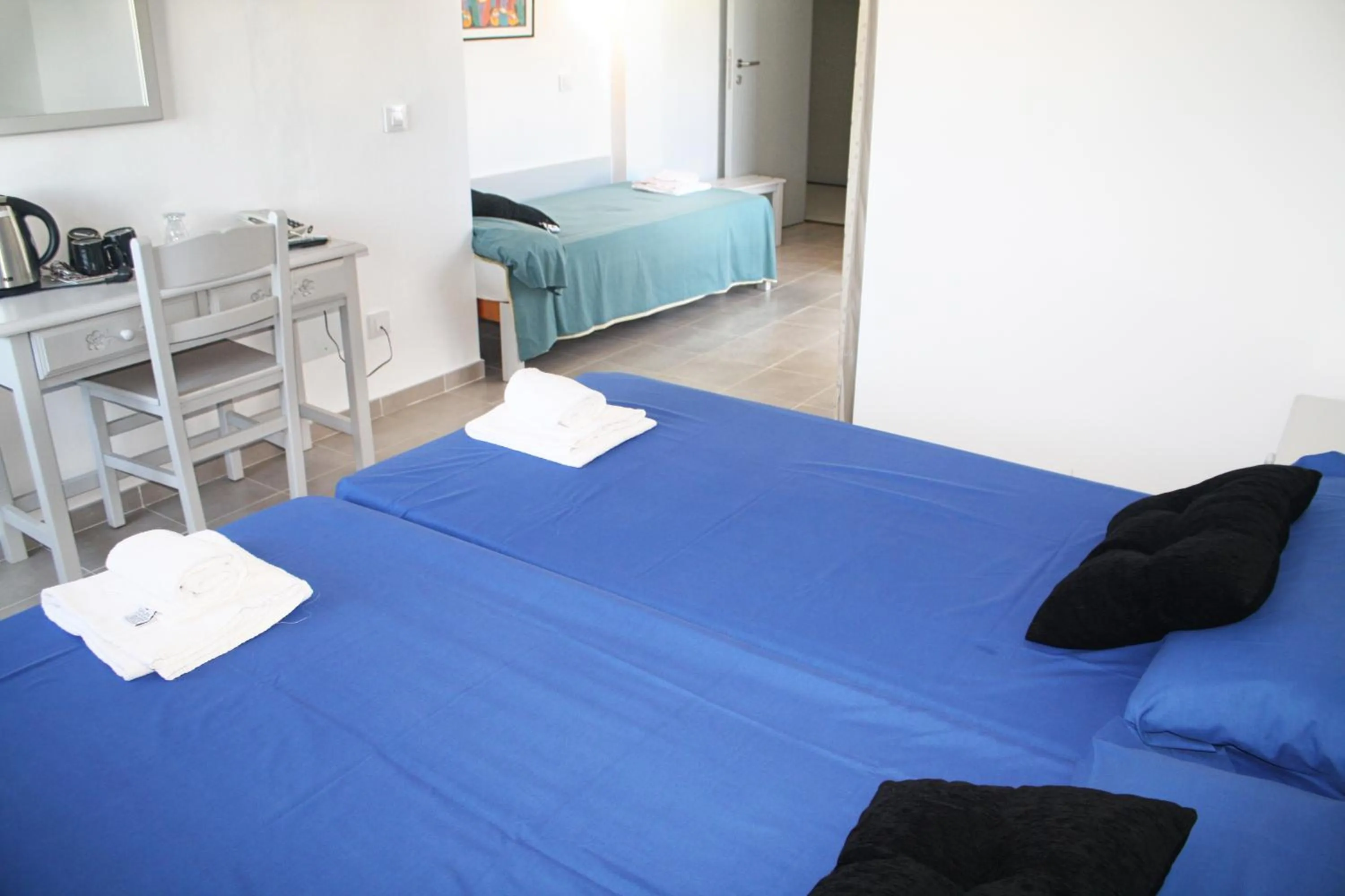 Decorative detail, Bed in Hotel Rocamar