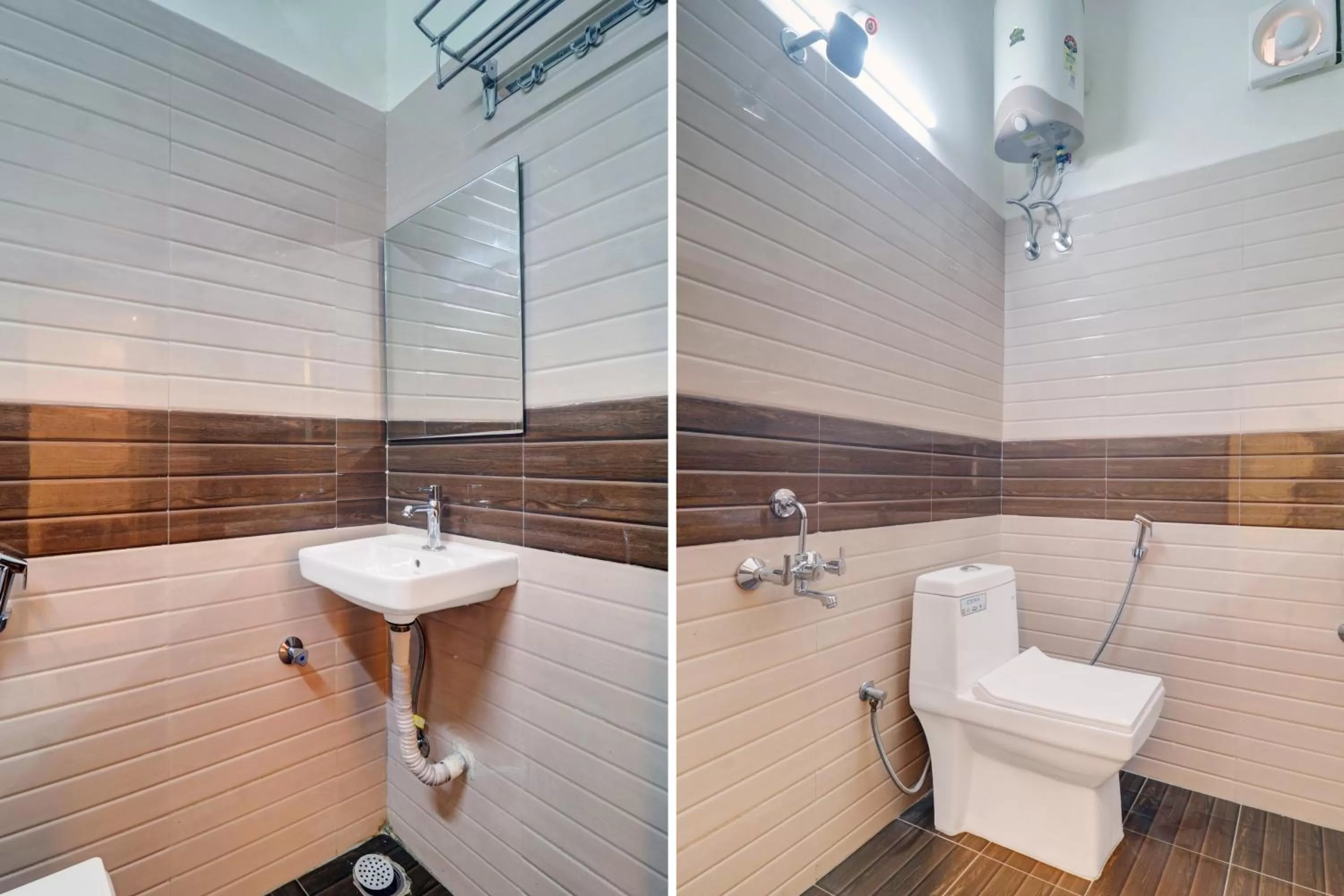Bathroom in Super OYO Collection O Halcyon Madhapur