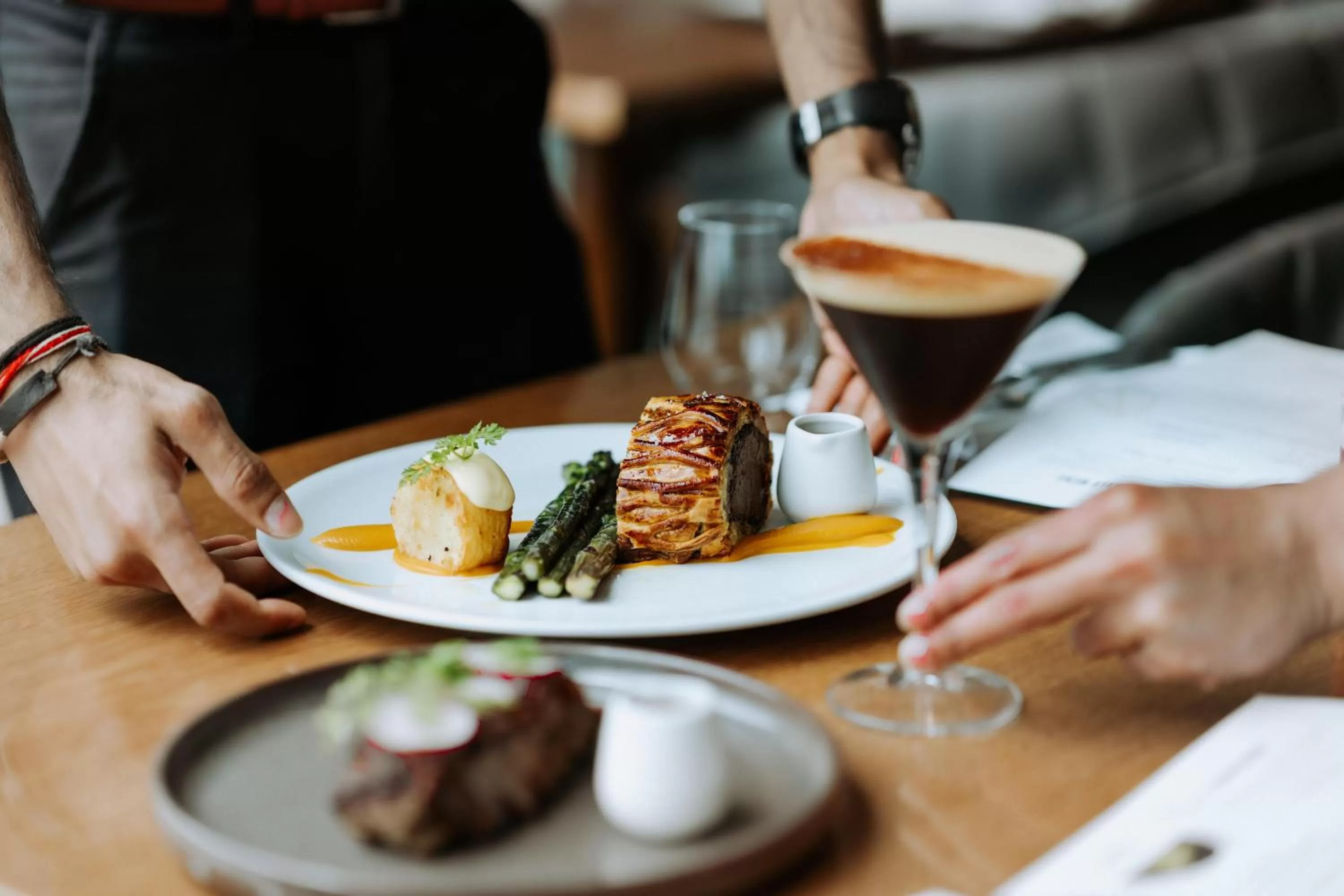 Food close-up in Copthorne Hotel Wellington, Oriental Bay