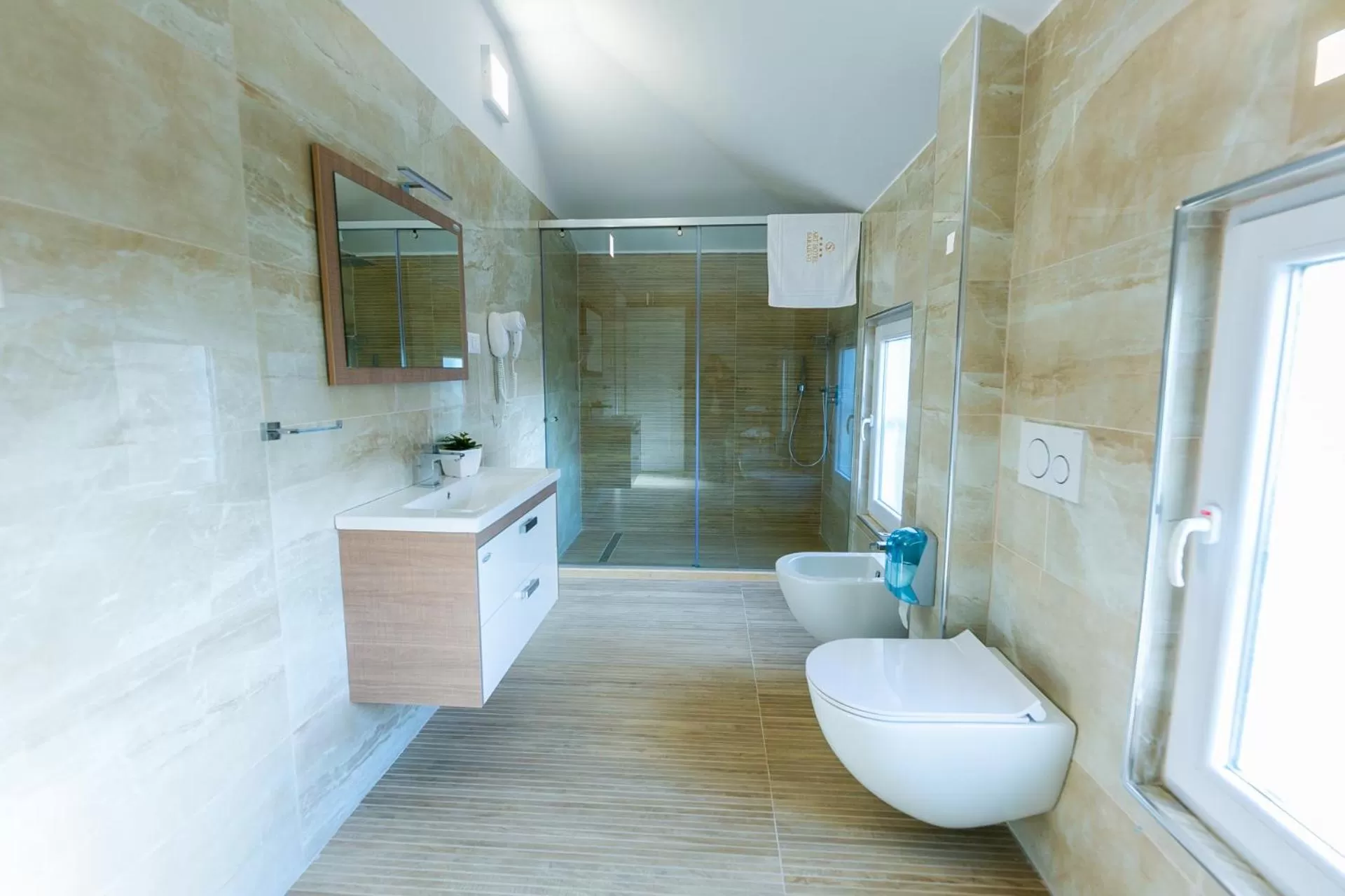 Bathroom in ART Hotel Tirana