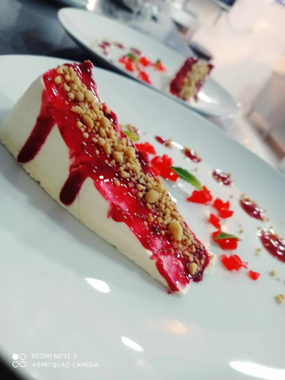 Food in Hotel Refugio Pozo Azul