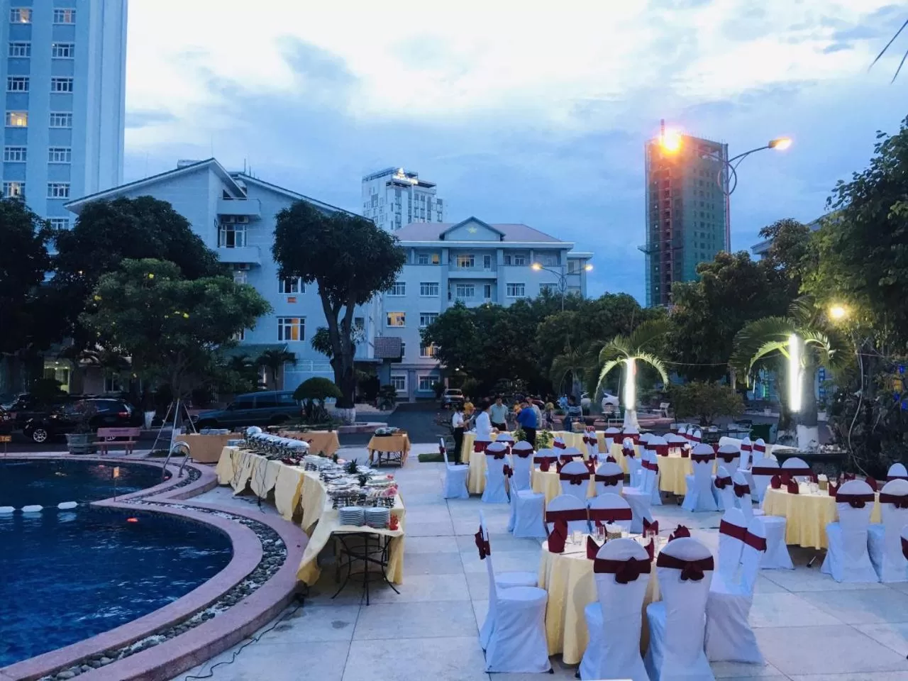Swimming pool in Sky Beach D20 Nha Trang