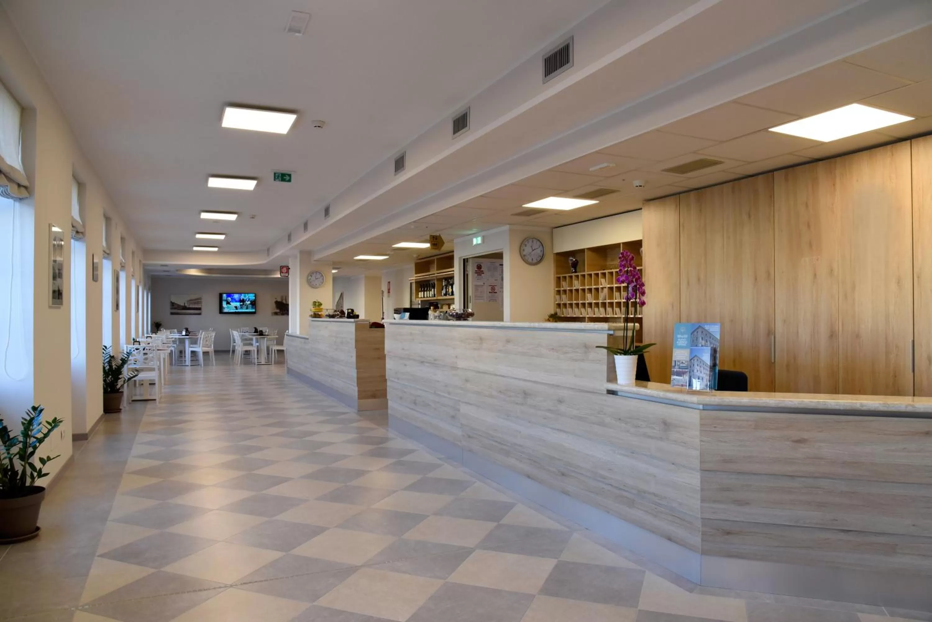 Lobby or reception in Nuovo Albergo Operai