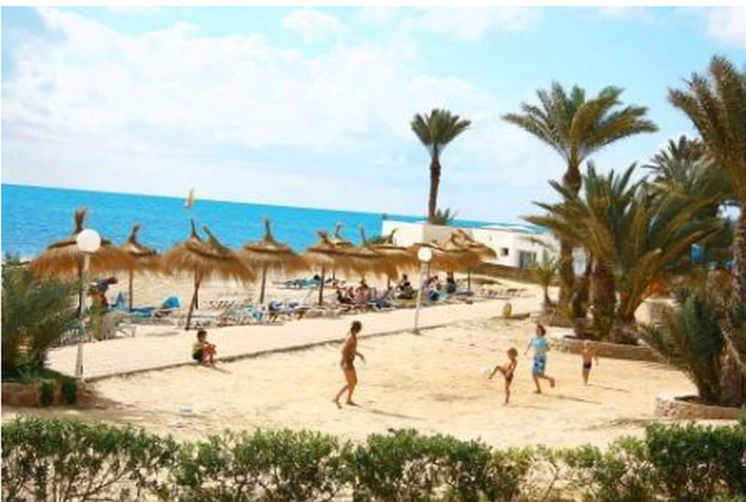 Children play ground in El Mouradi Djerba Menzel