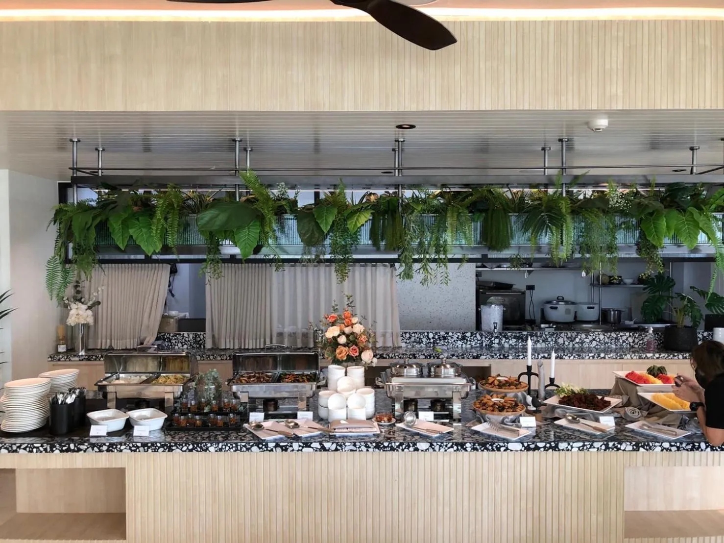 Breakfast in Mii Hotel Srinakarin