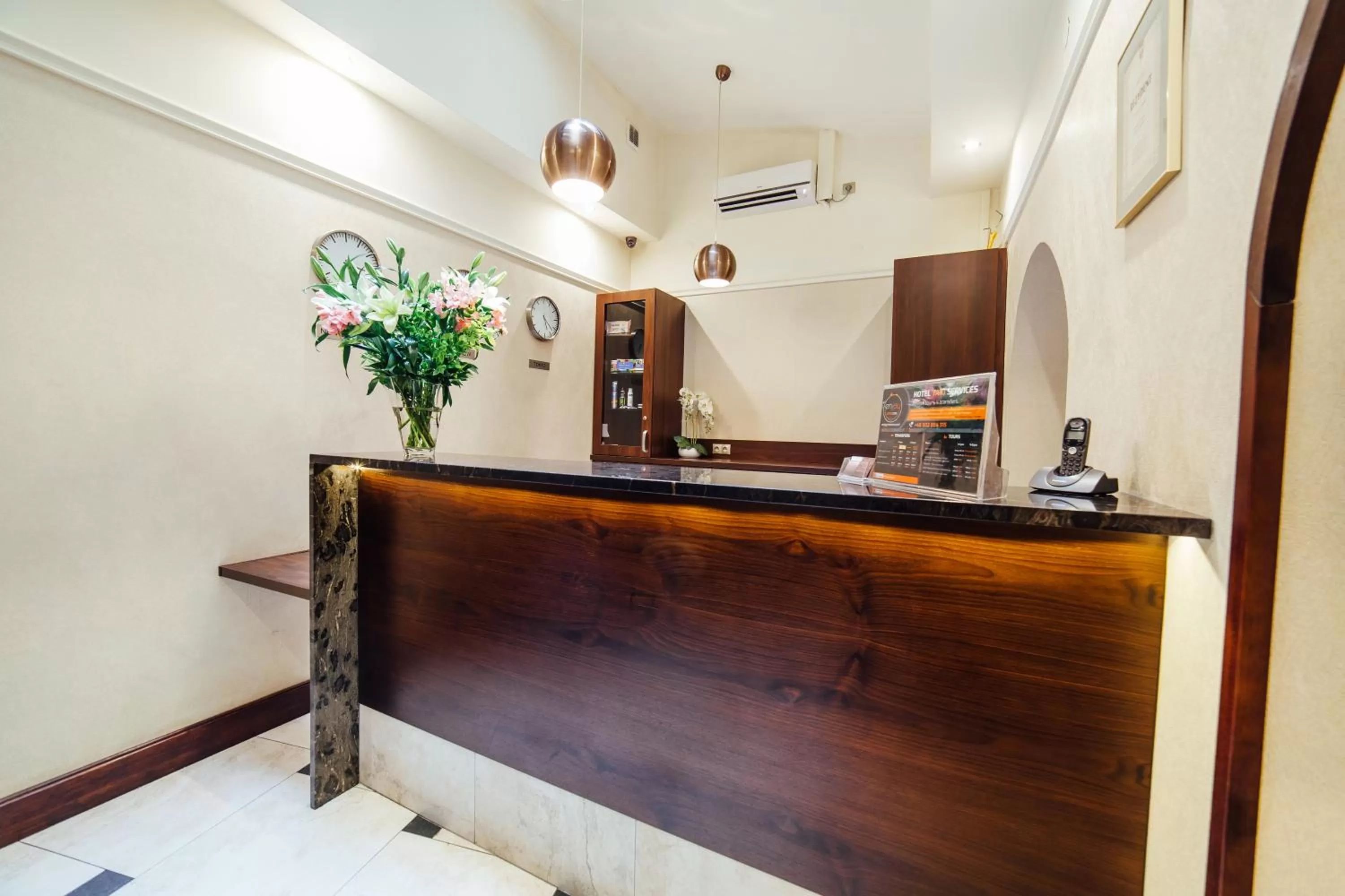 Lobby or reception in Hotel Rezydent