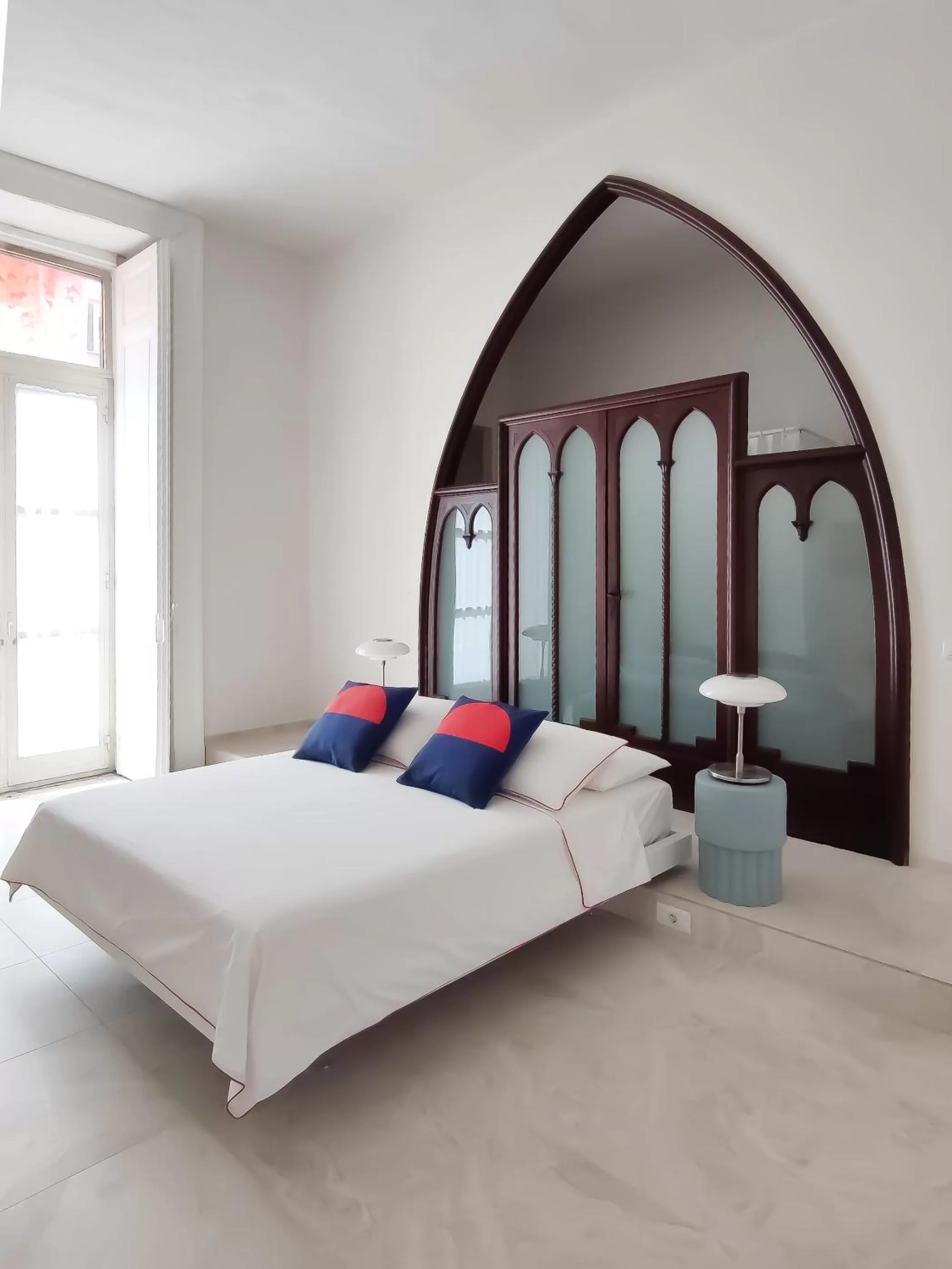 Balcony/Terrace, Bed in Casa Celeste Aida