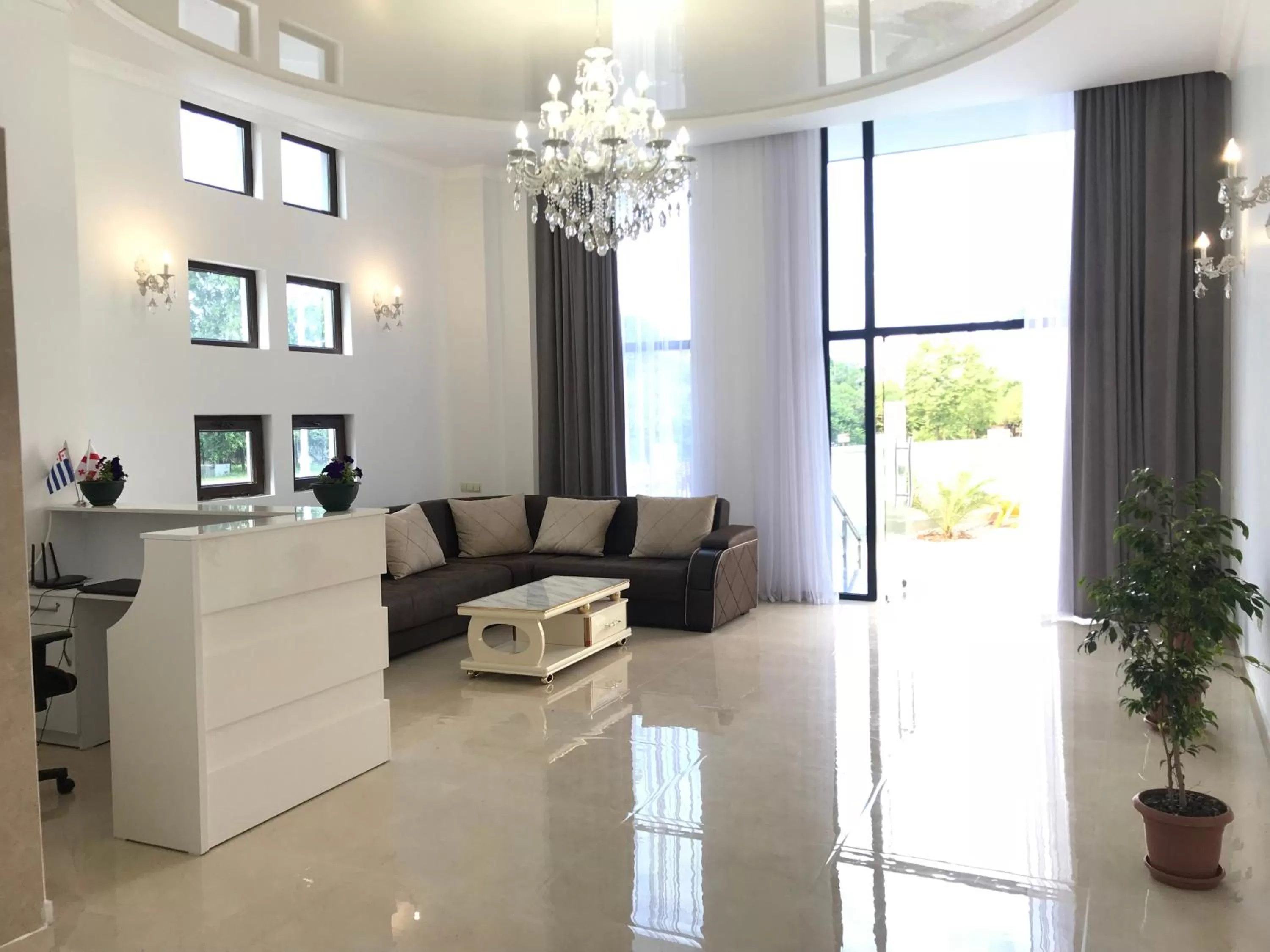 Seating Area in Hotel Skyline Batumi
