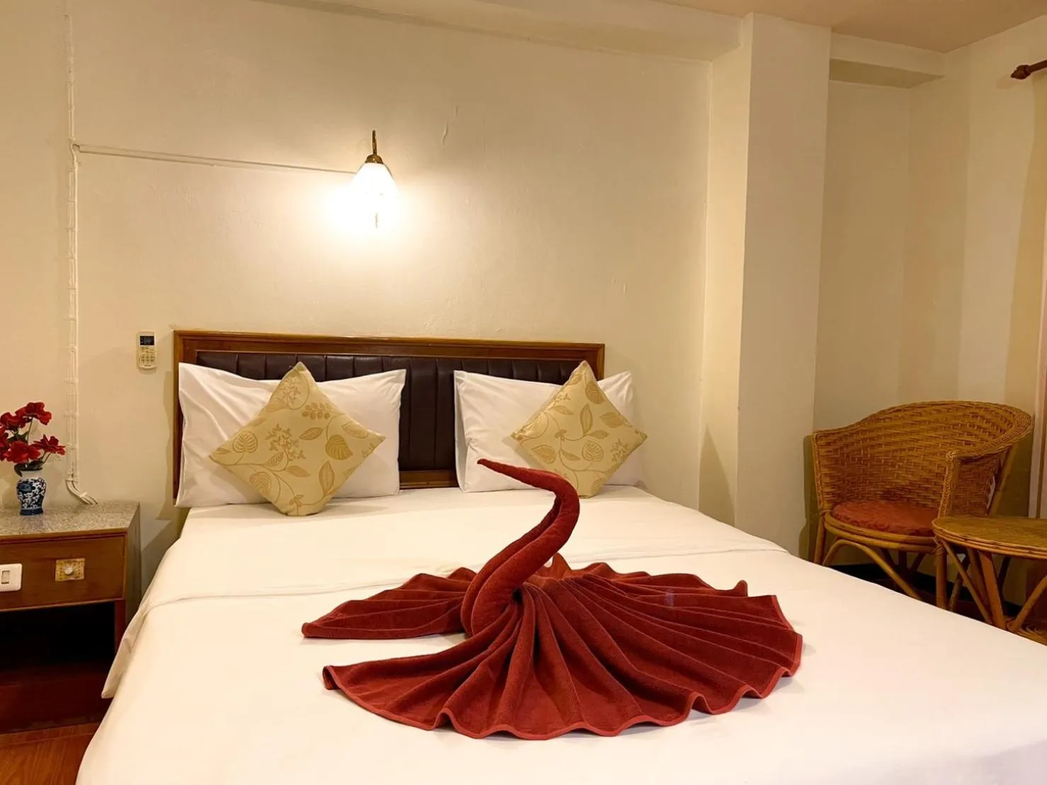 Bedroom, Bed in Bonny Hotel 4 Floors No Elevator