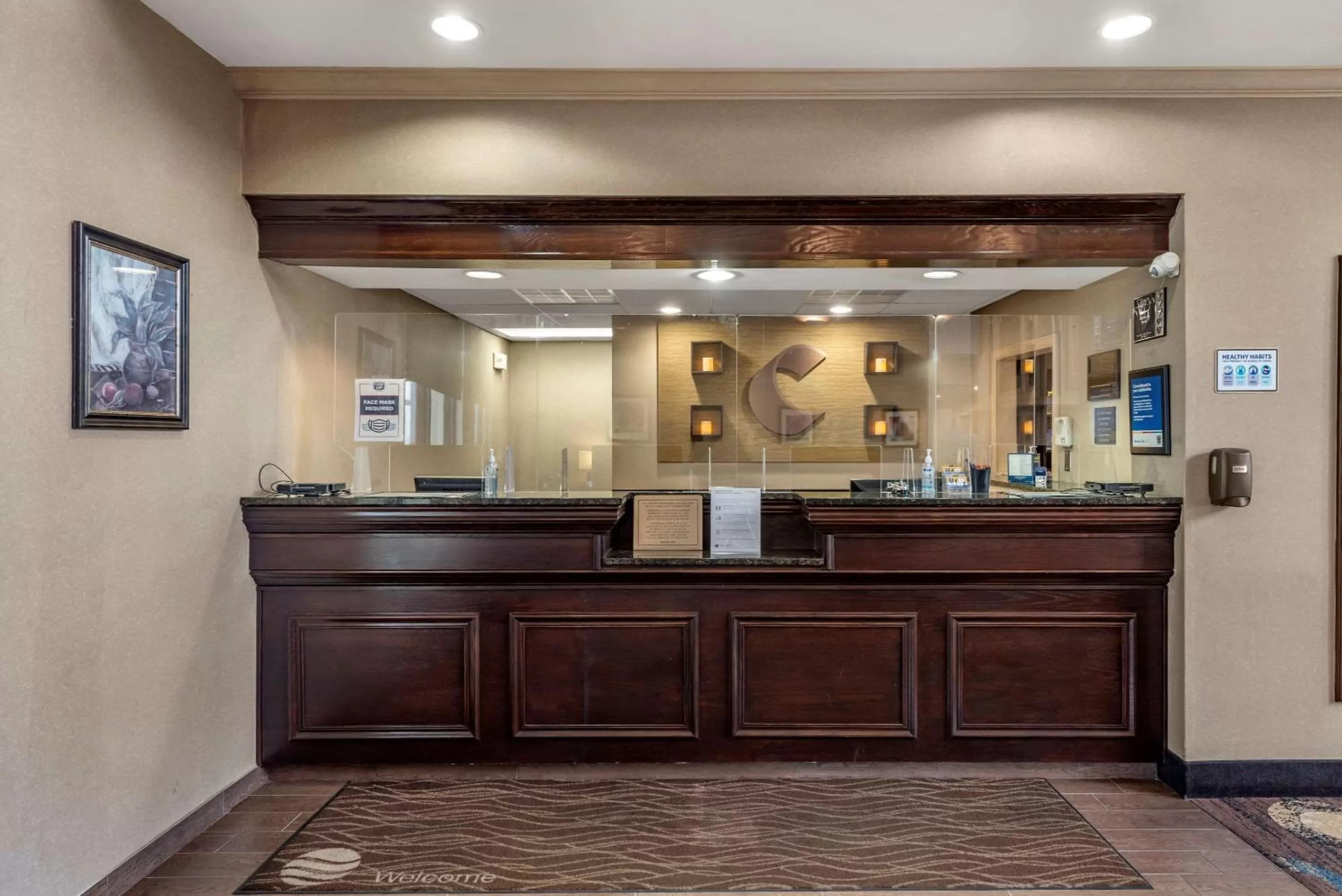Lobby or reception in Comfort Inn & Suites Warsaw near US-30