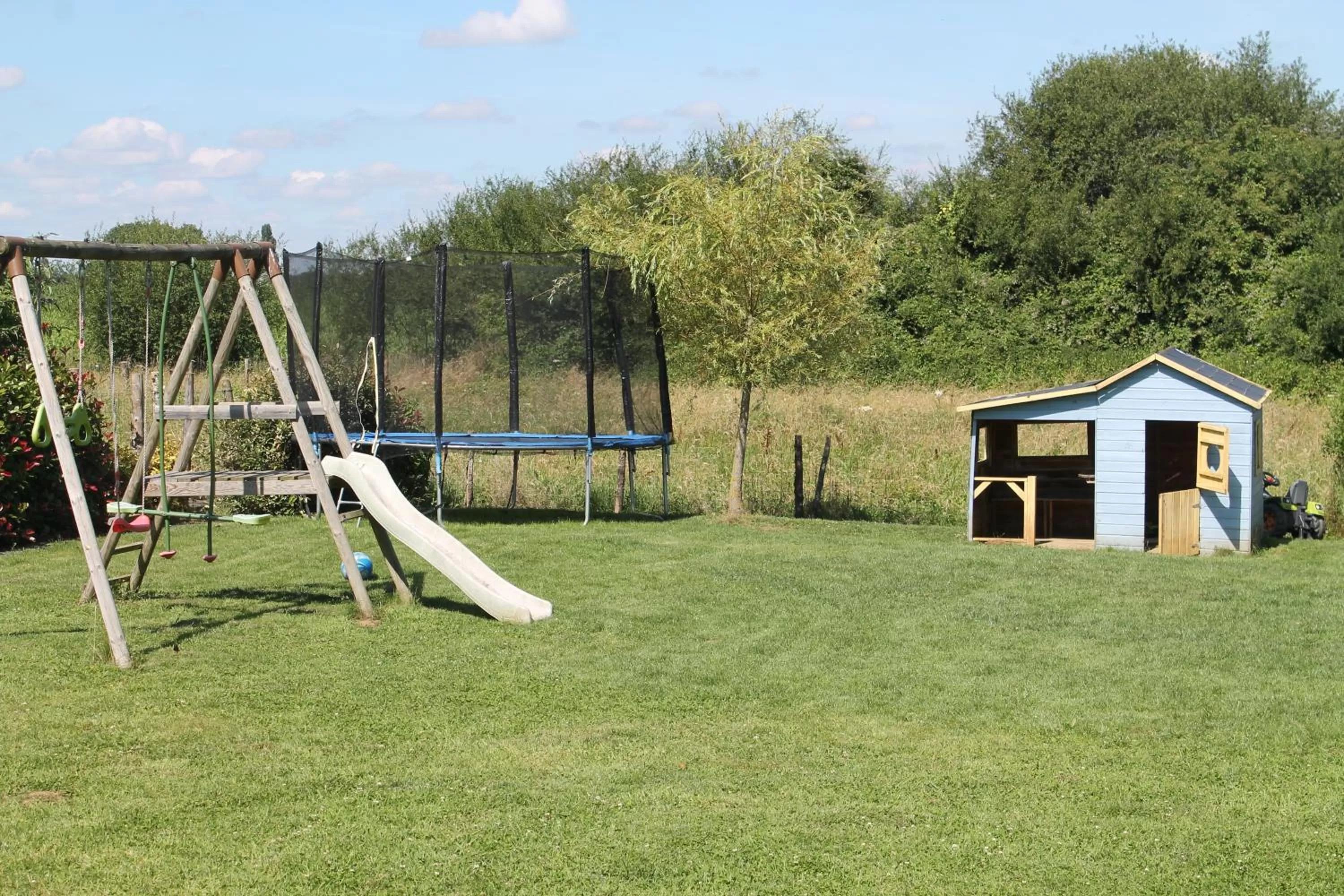 Children play ground in Le Champ De La Ferme