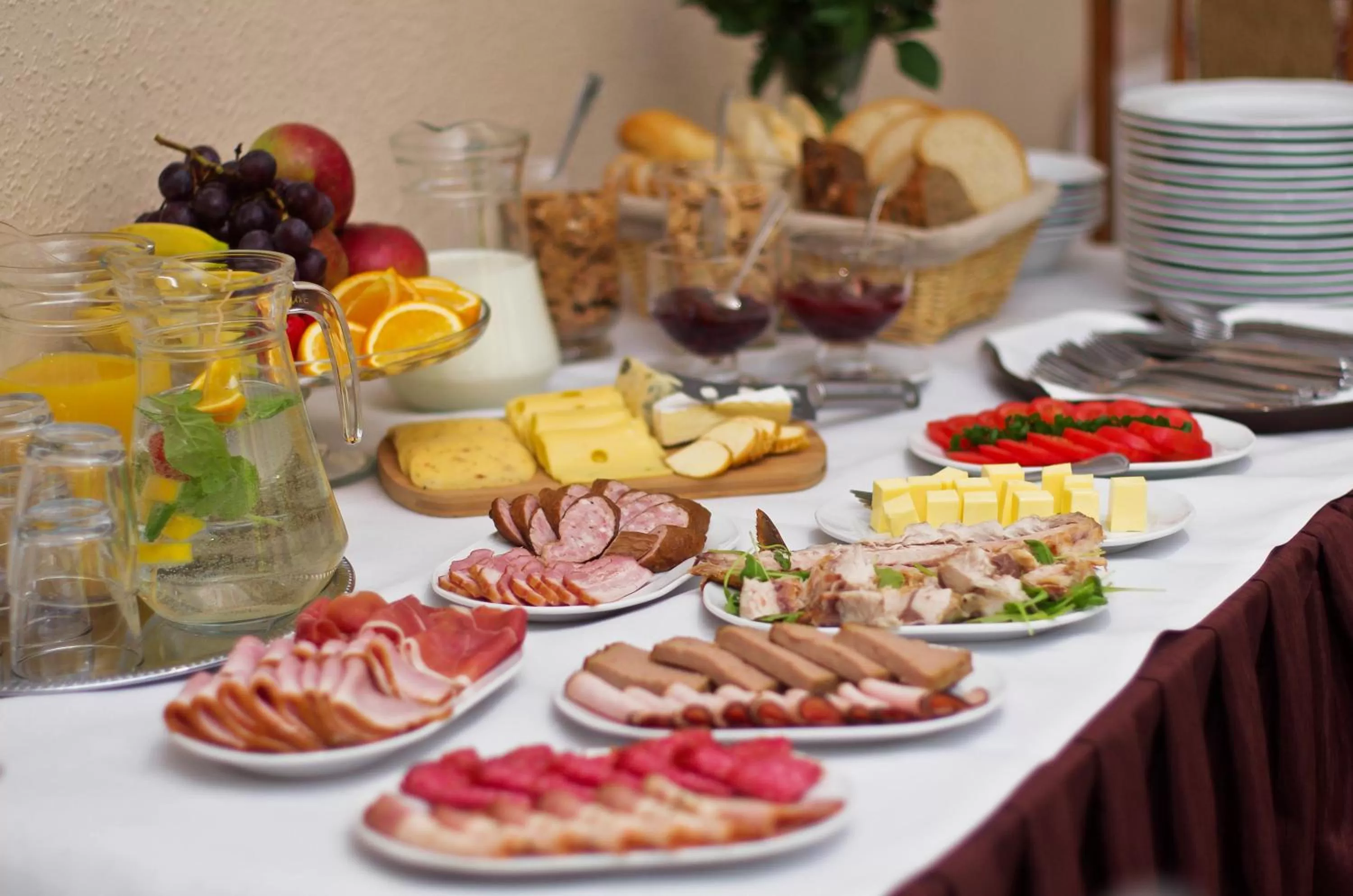 Food close-up in Hotel Komes